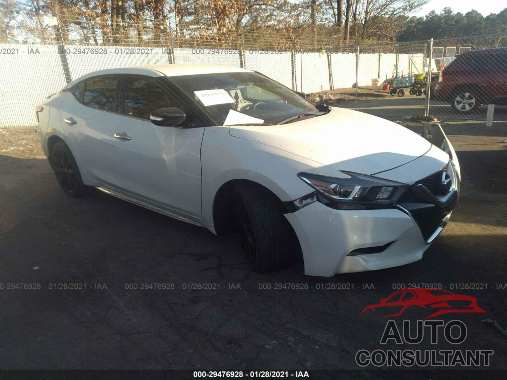 NISSAN MAXIMA 2017 - 1N4AA6AP0HC442907