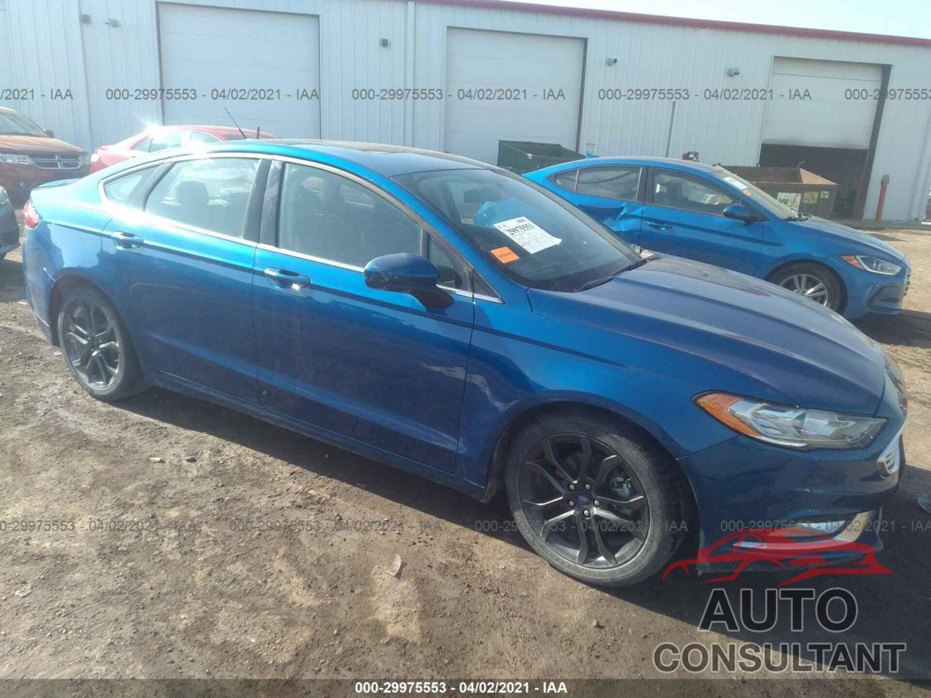 FORD FUSION 2018 - 3FA6P0HD9JR256805