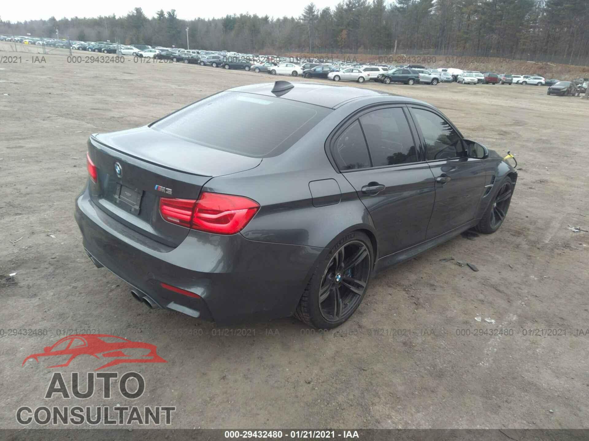 BMW M3 2017 - WBS8M9C53H5G84636