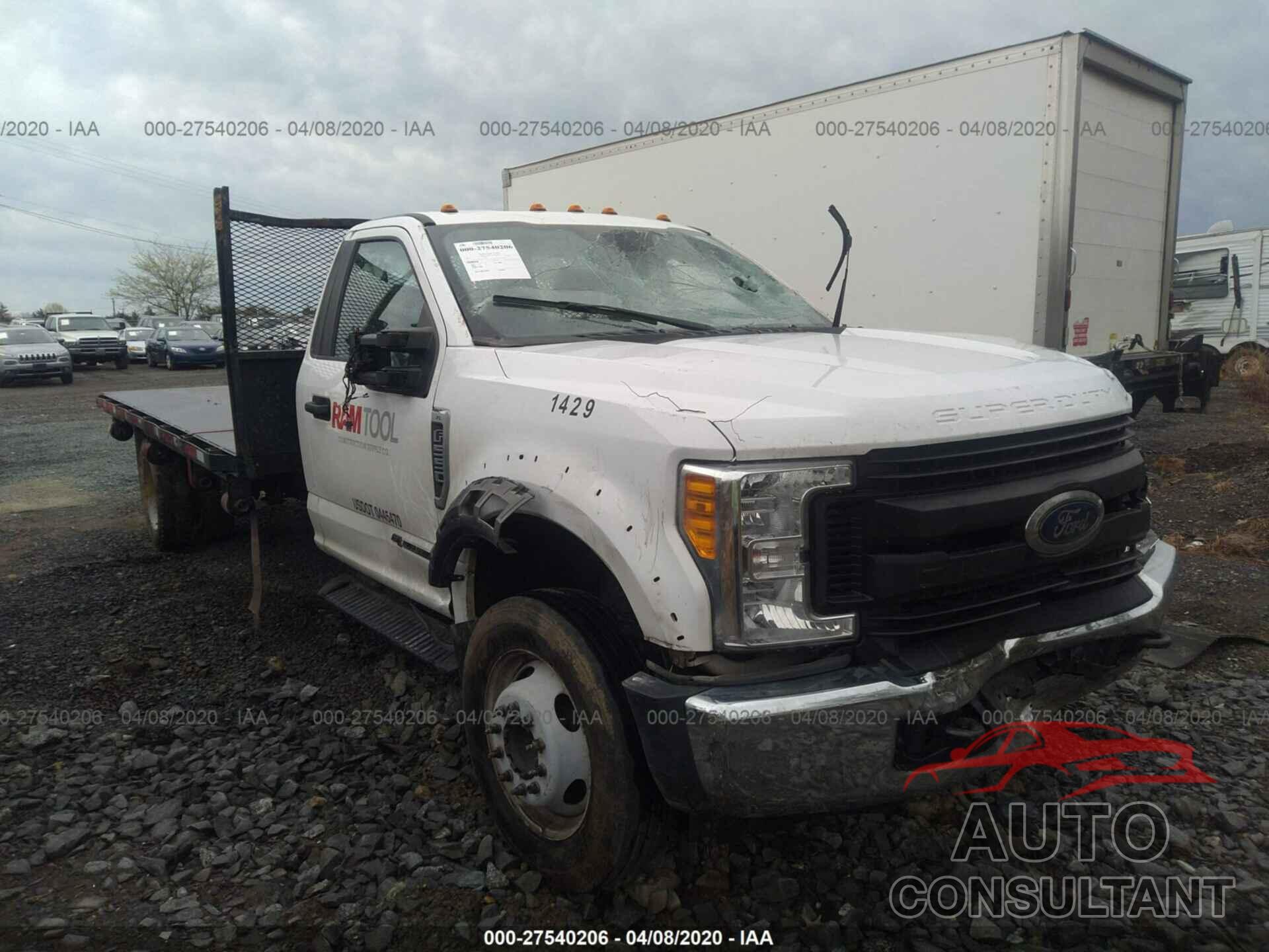 FORD F-550 CHASSIS 2017 - 1FDUF5GT5HEE35376