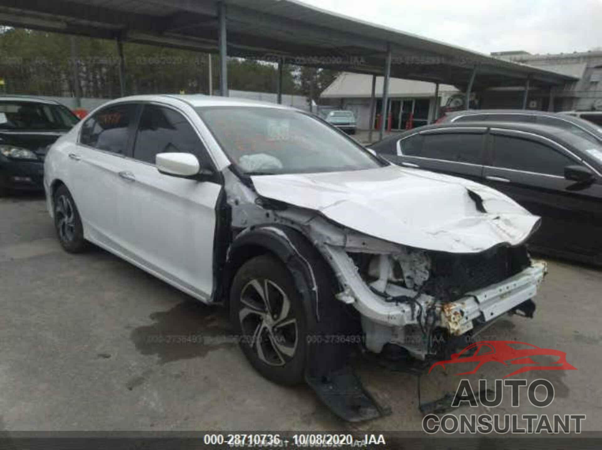 HONDA ACCORD SEDAN 2016 - 1HGCR2F38GA207788