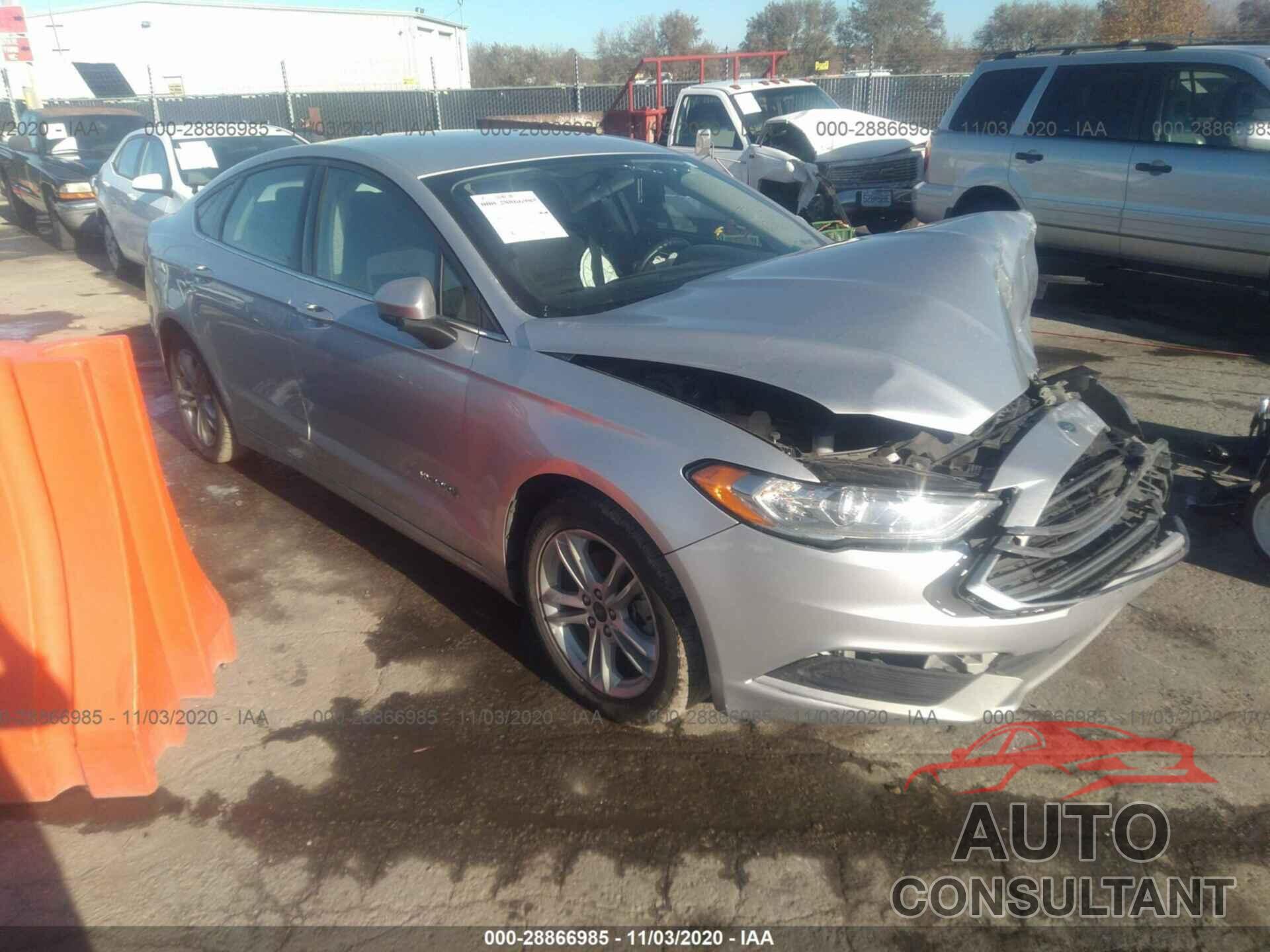 FORD FUSION HYBRID 2018 - 3FA6P0LU2JR169089