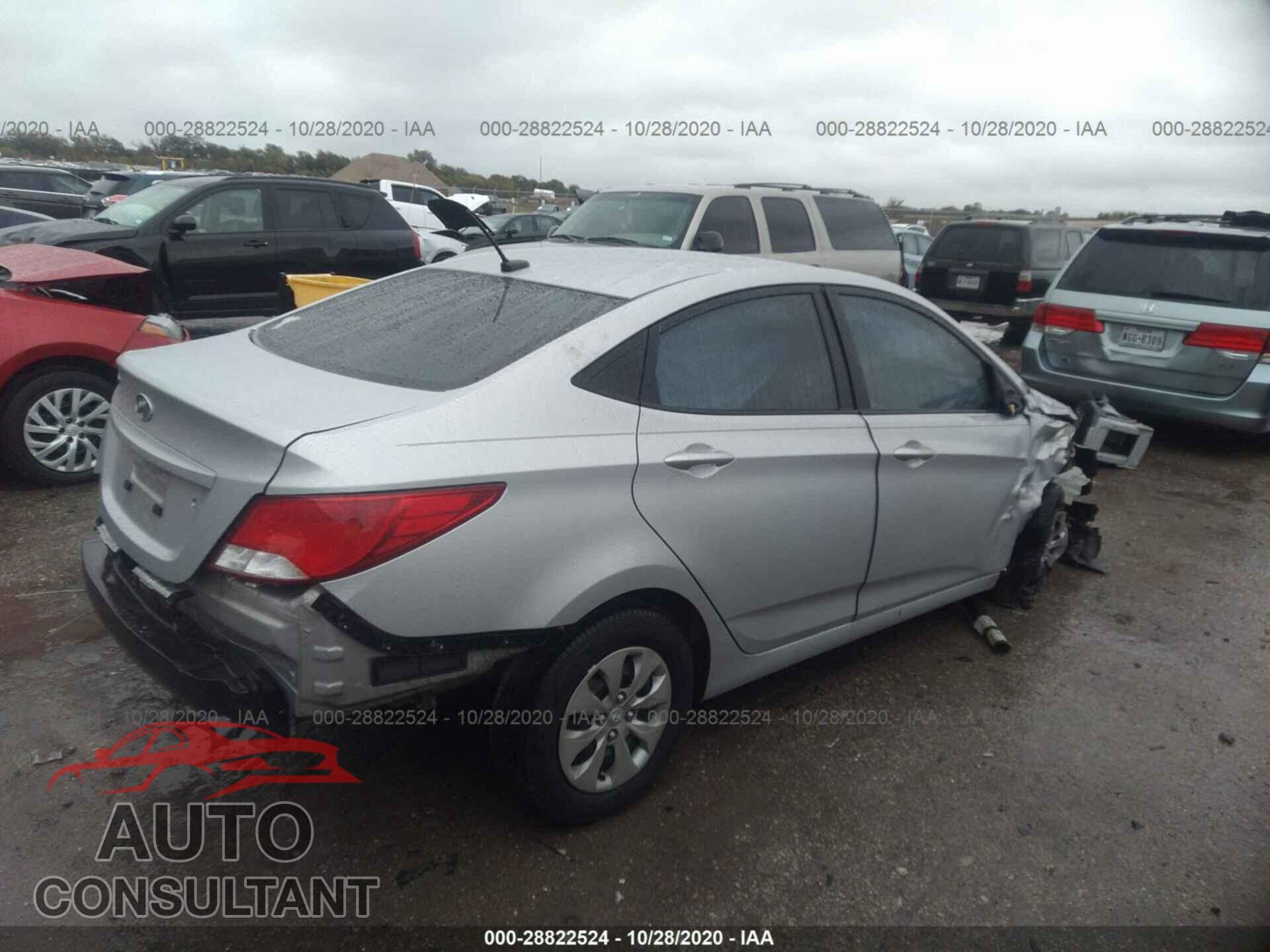 HYUNDAI ACCENT 2016 - KMHCT4AE4GU061078