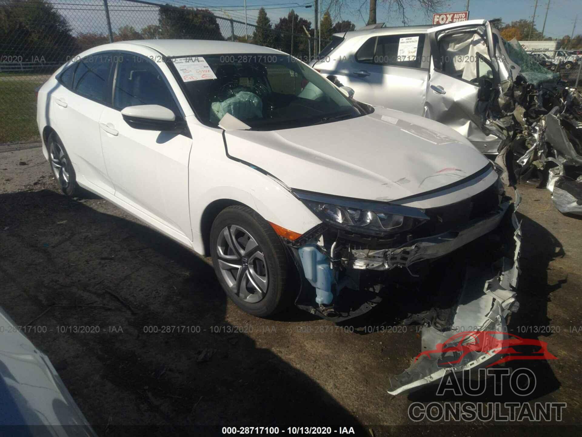 HONDA CIVIC SEDAN 2017 - 19XFC2F56HE049190