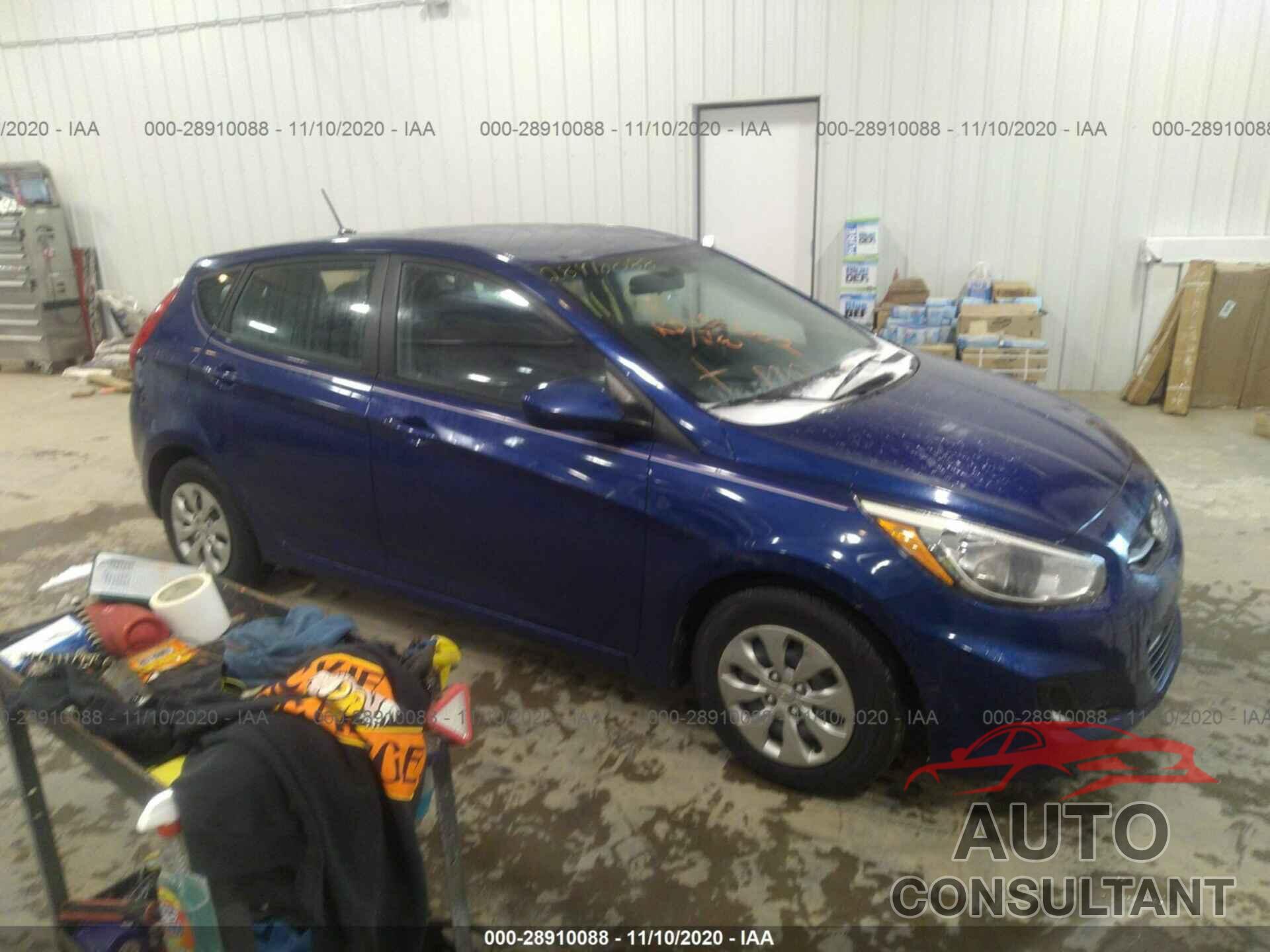 HYUNDAI ACCENT 2016 - KMHCT5AE4GU256183