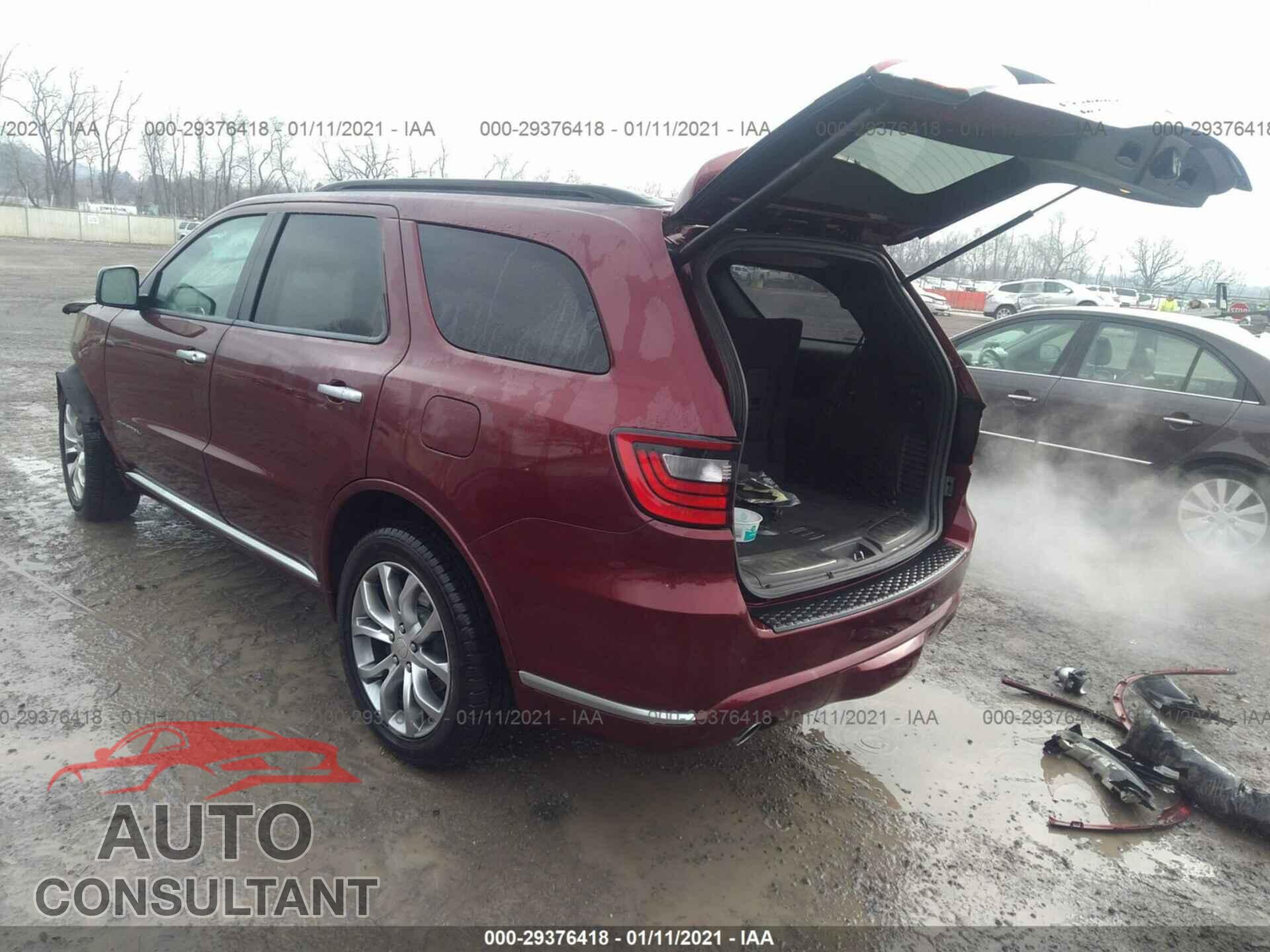 DODGE DURANGO 2017 - 1C4SDJET6HC643887