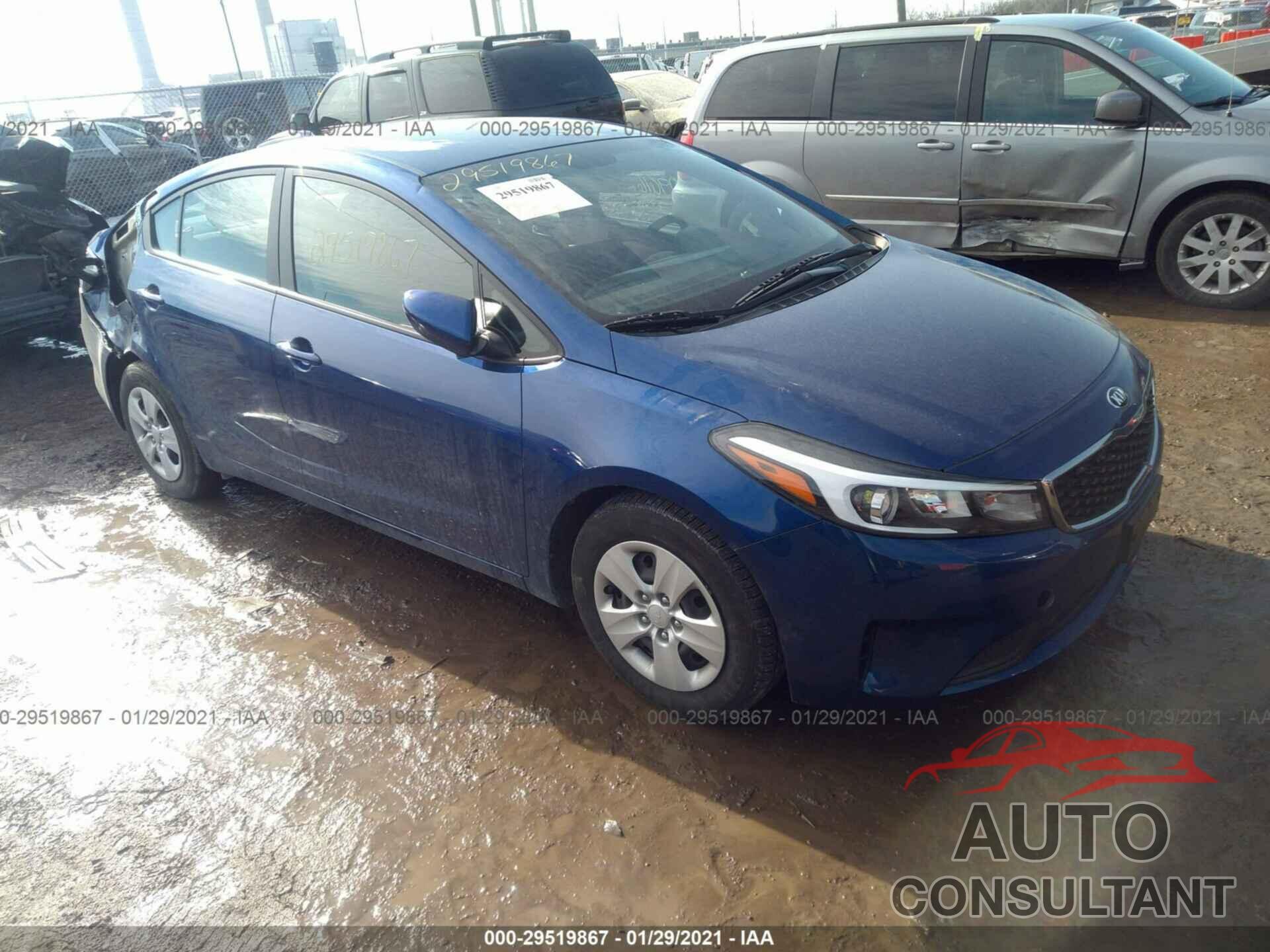 KIA FORTE 2017 - 3KPFK4A71HE128595