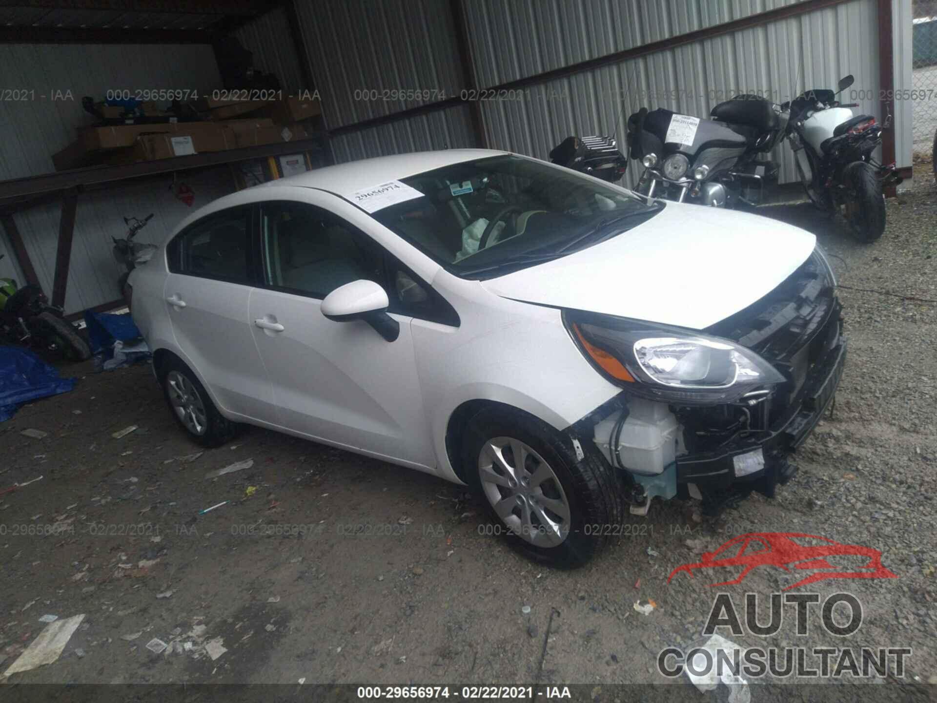 KIA RIO 2016 - KNADM4A35G6652090