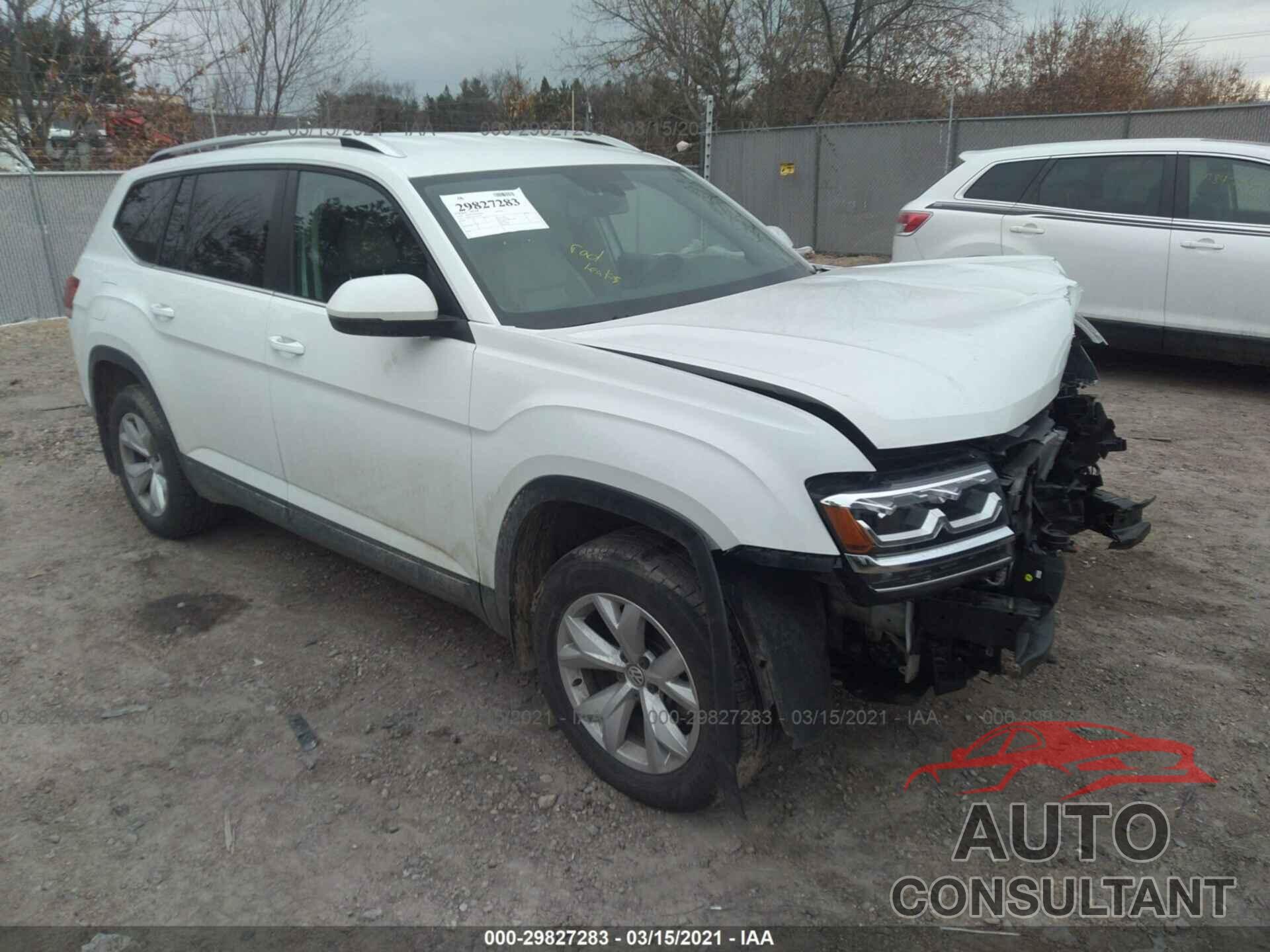 VOLKSWAGEN ATLAS 2018 - 1V2KR2CA2JC557229