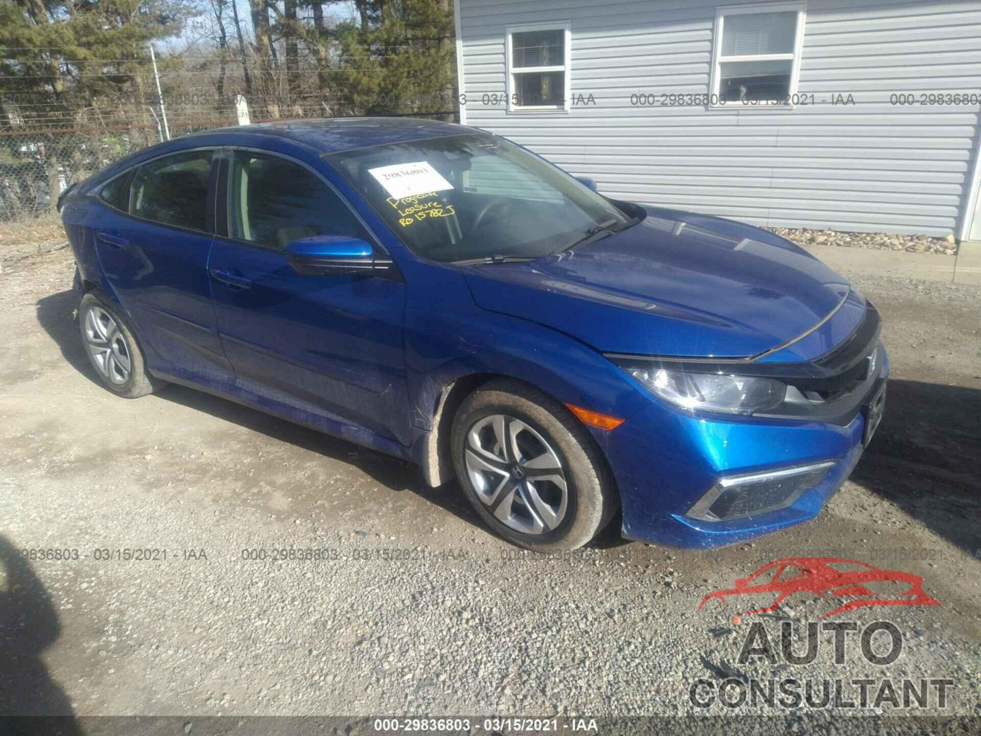 HONDA CIVIC SEDAN 2020 - 2HGFC2F6XLH519292