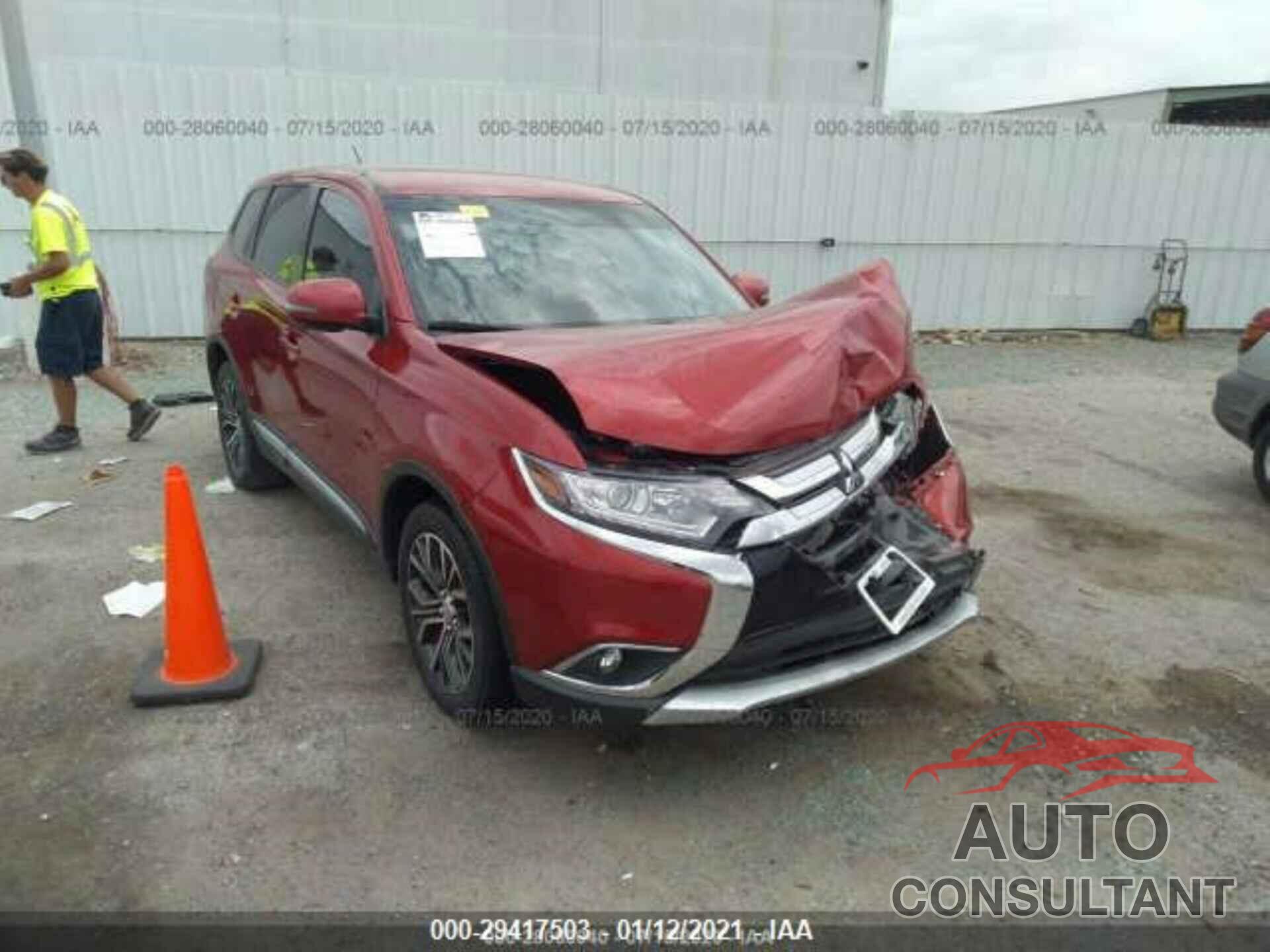 MITSUBISHI OUTLANDER 2016 - JA4AD3A34GZ003695