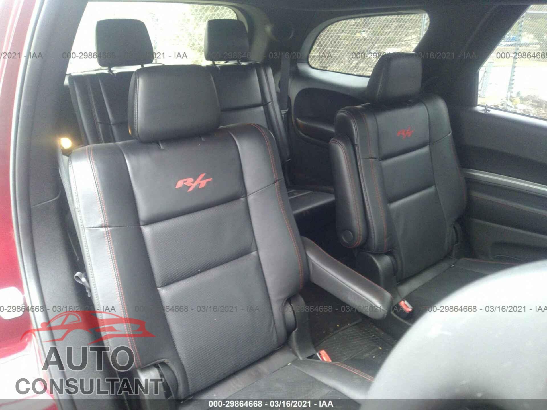DODGE DURANGO 2018 - 1C4SDJCT3JC226767