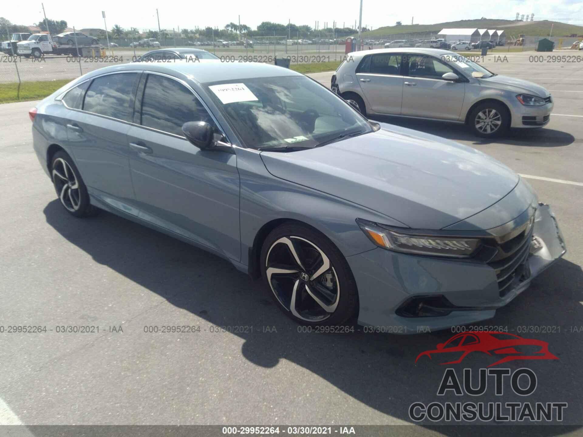HONDA ACCORD SEDAN 2021 - 1HGCV1F37MA021466