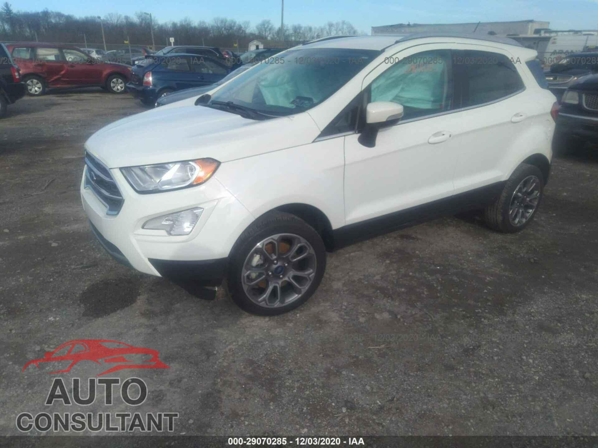 FORD ECOSPORT 2020 - MAJ6S3KL3LC351636