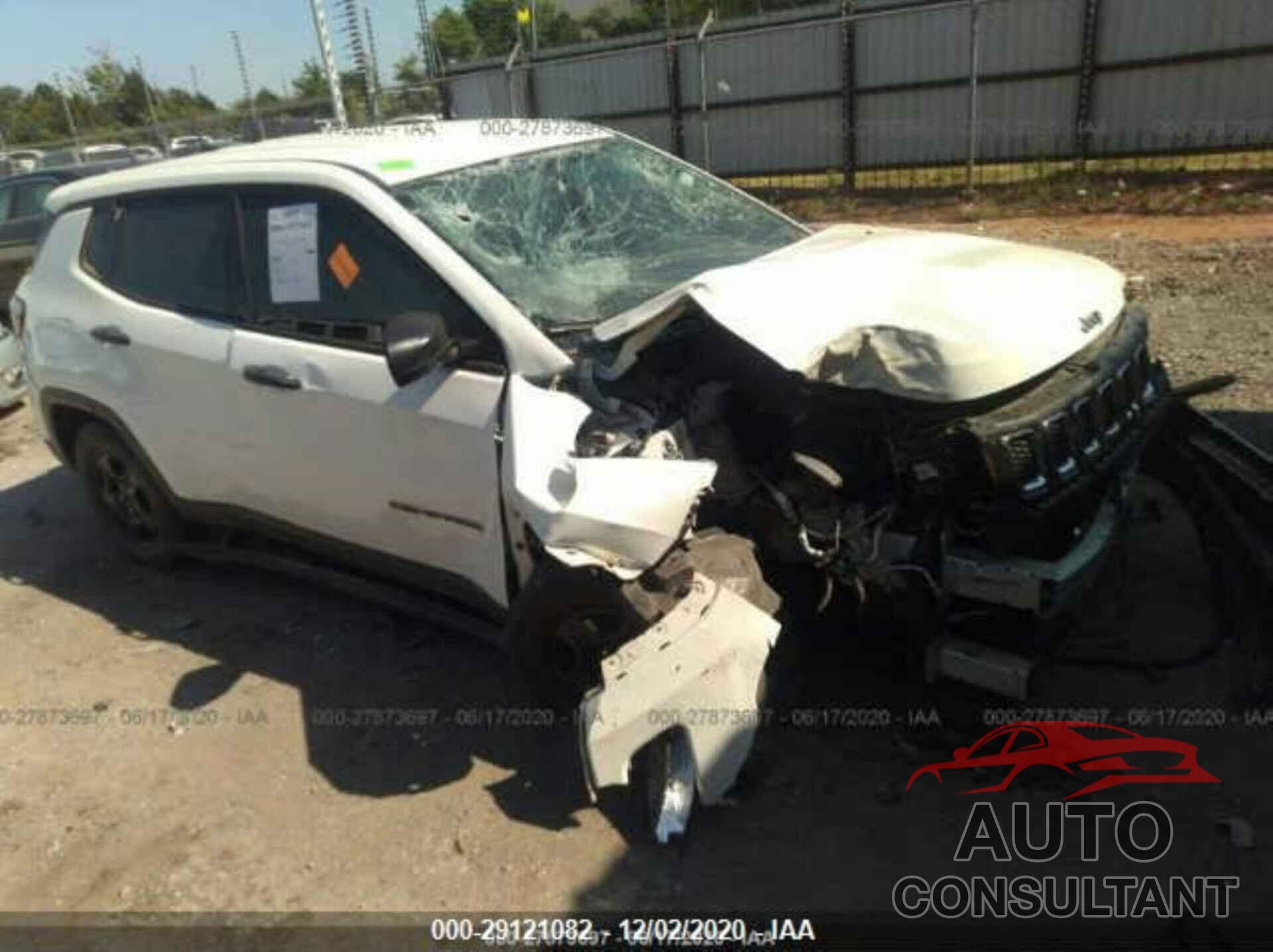 JEEP COMPASS 2019 - 3C4NJCAB0KT623998