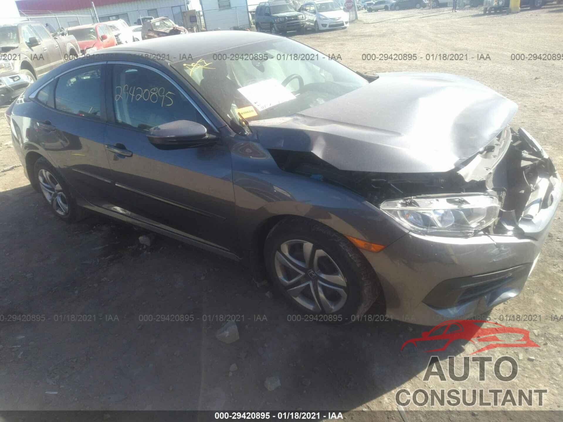 HONDA CIVIC SEDAN 2017 - 19XFC2F59HE054013