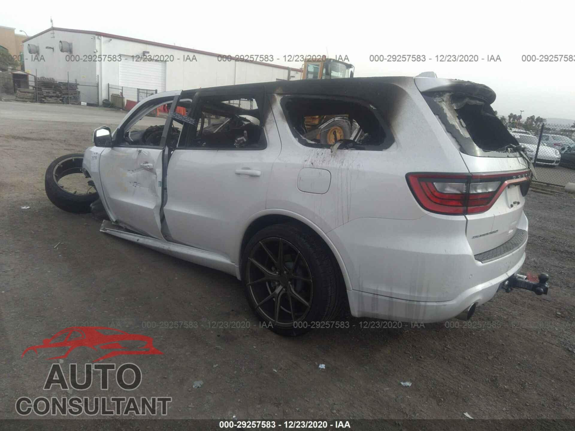 DODGE DURANGO 2018 - 1C4SDHCT4JC328569