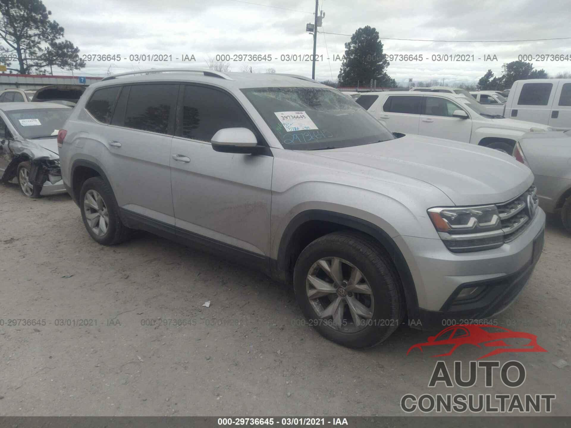 VOLKSWAGEN ATLAS 2018 - 1V2CR2CA7JC567226