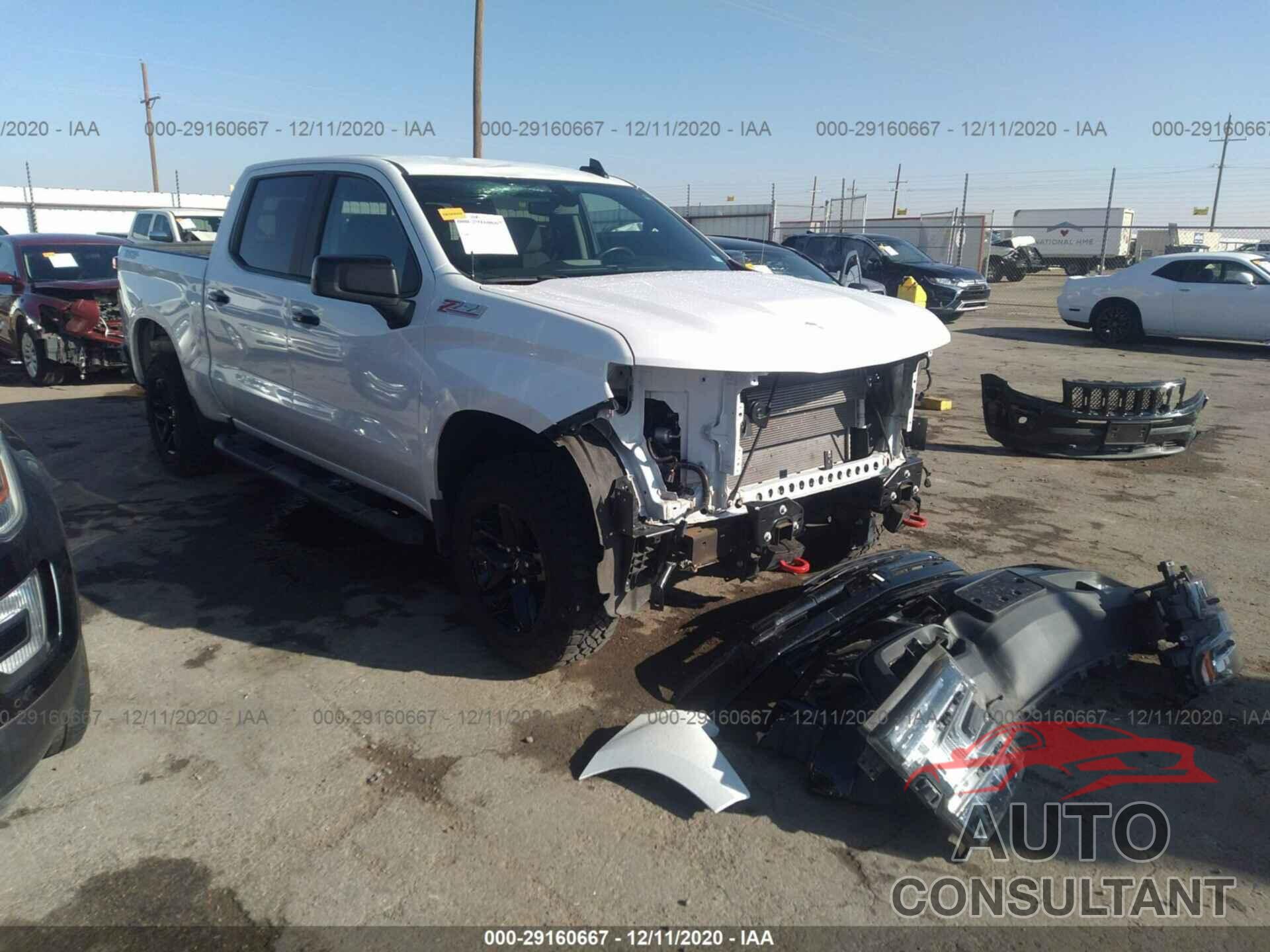 CHEVROLET SILVERADO 1500 2020 - 3GCPYFED2LG192480