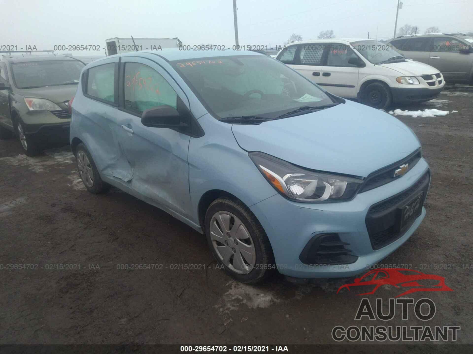 CHEVROLET SPARK 2016 - KL8CB6SA1GC573717