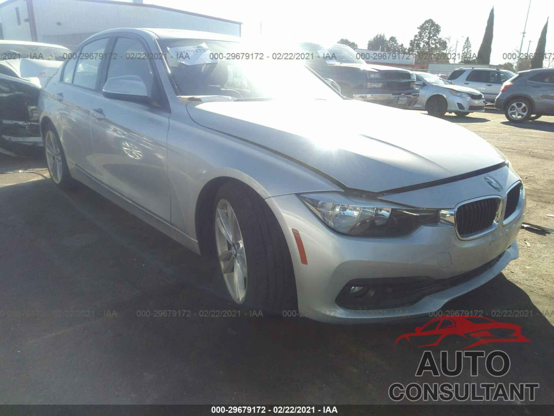 BMW 3 SERIES 2016 - WBA8E1G51GNT35063