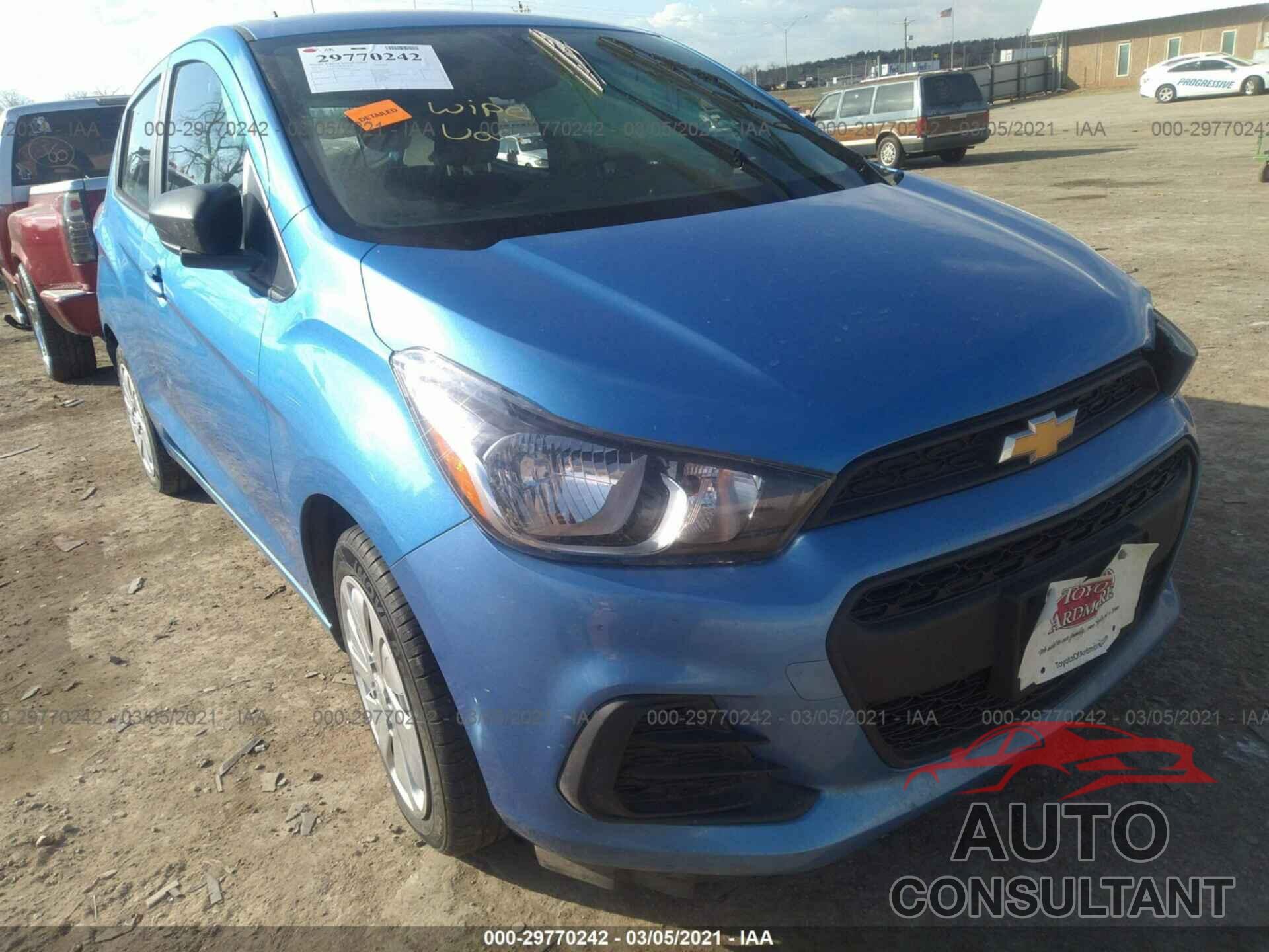 CHEVROLET SPARK 2017 - KL8CB6SA1HC706901