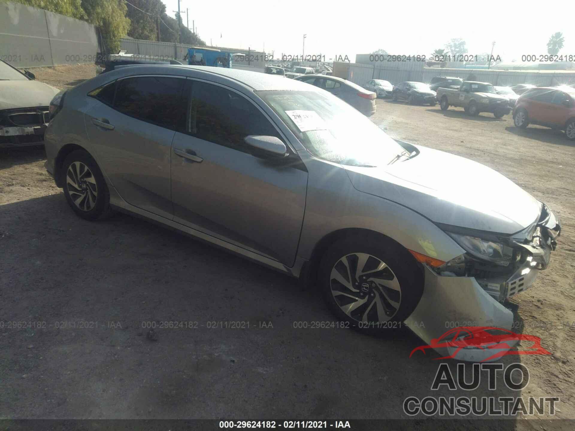 HONDA CIVIC HATCHBACK 2017 - SHHFK7H29HU423514