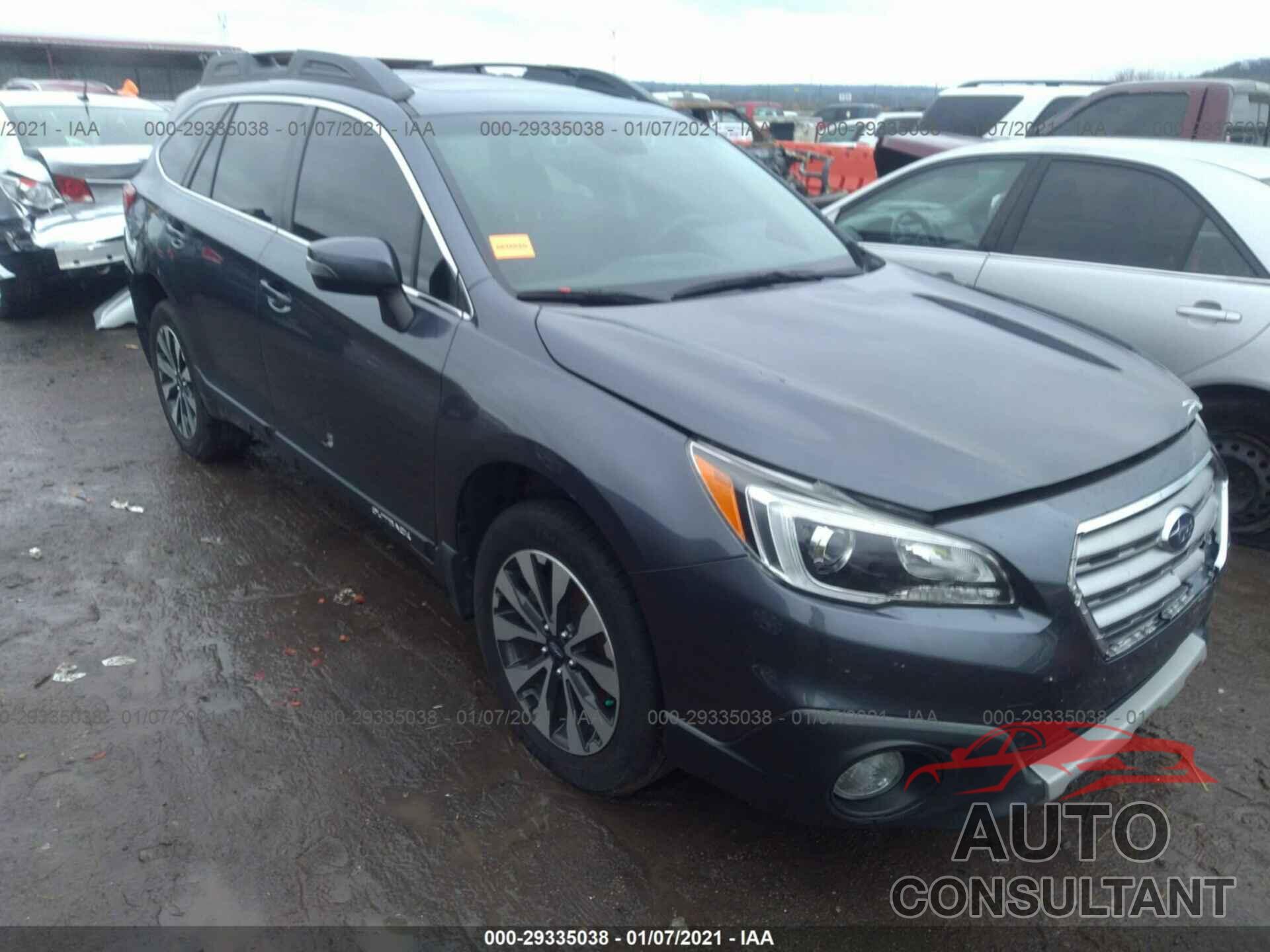 SUBARU OUTBACK 2016 - 4S4BSBNC2G3232167