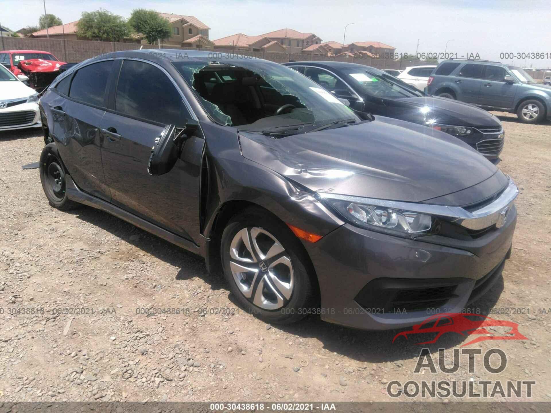 HONDA CIVIC SEDAN 2016 - 19XFC2F57GE033188