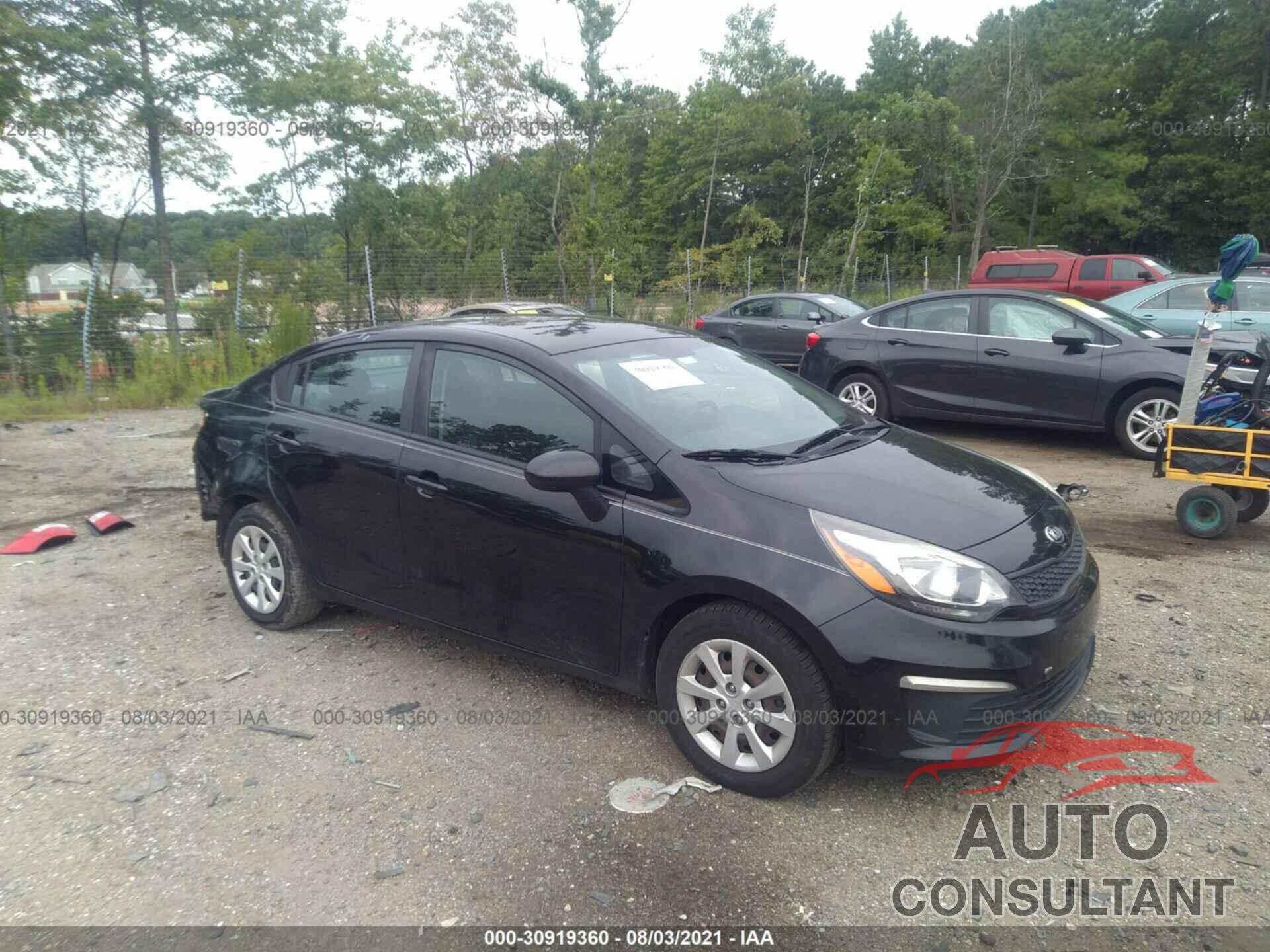 KIA RIO 2017 - KNADM4A36H6012553