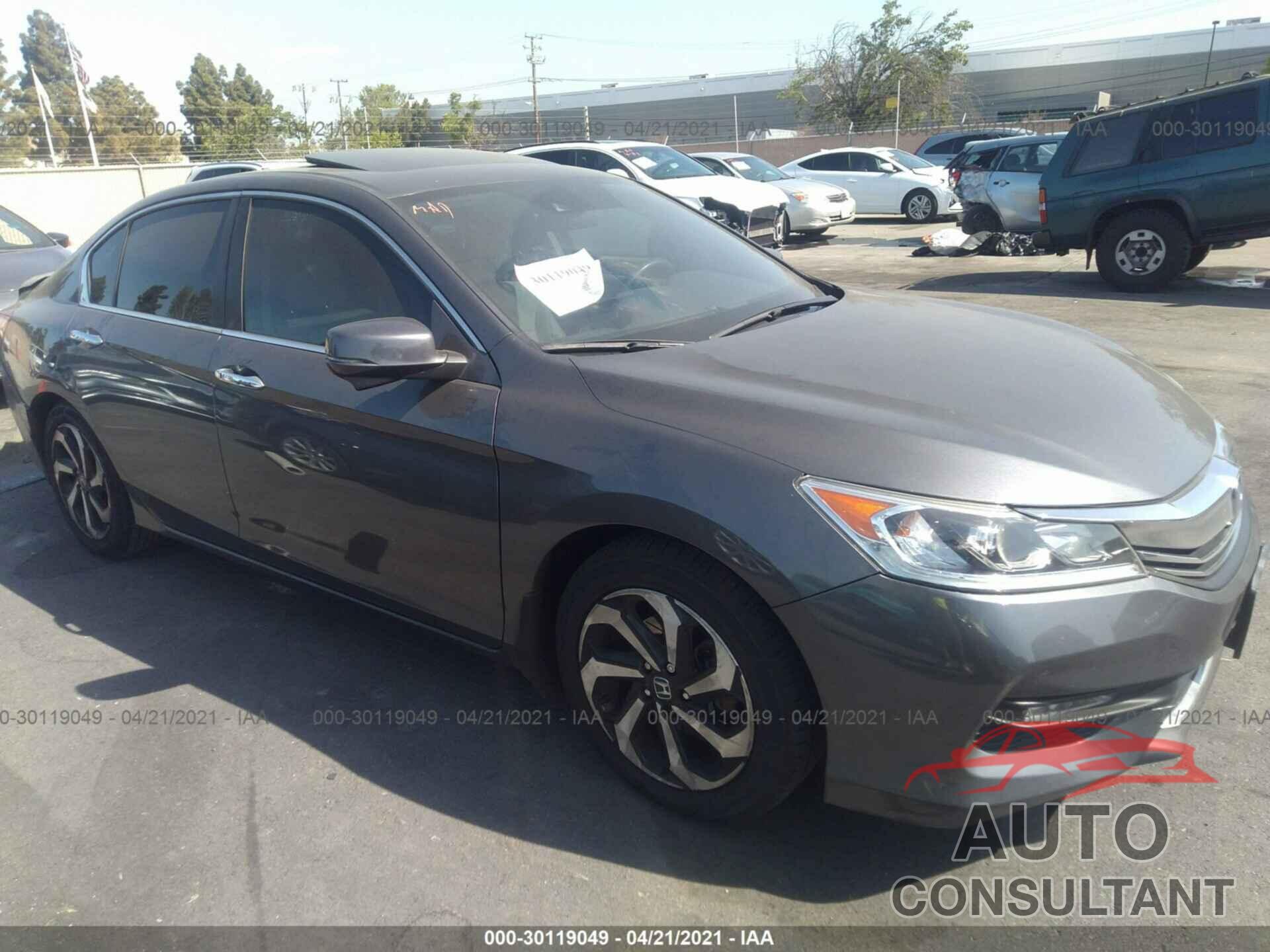 HONDA ACCORD SEDAN 2016 - 1HGCR2F05GA112854