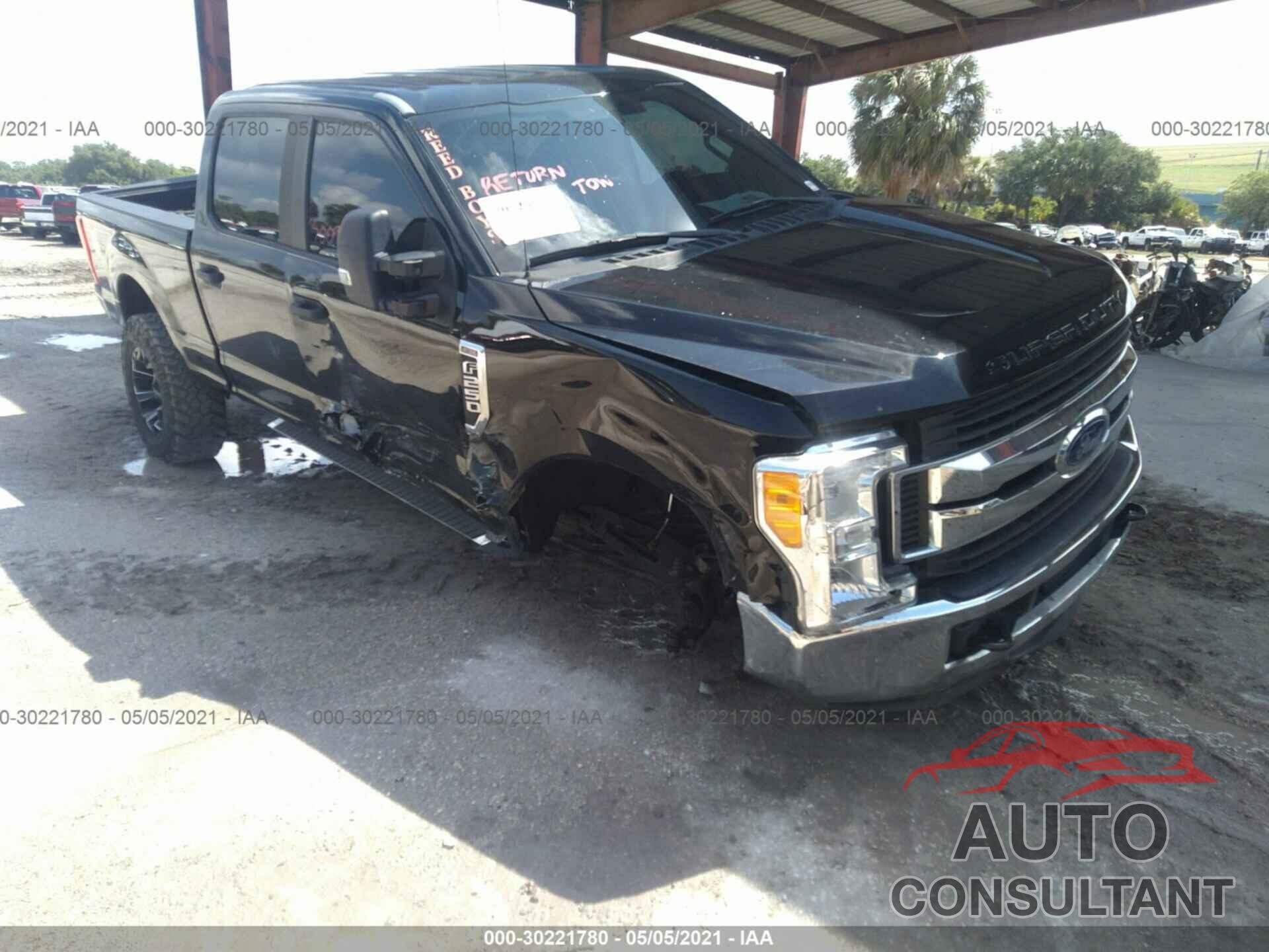 FORD SUPER DUTY F-250 SRW 2017 - 1FT7W2B61HEC84067