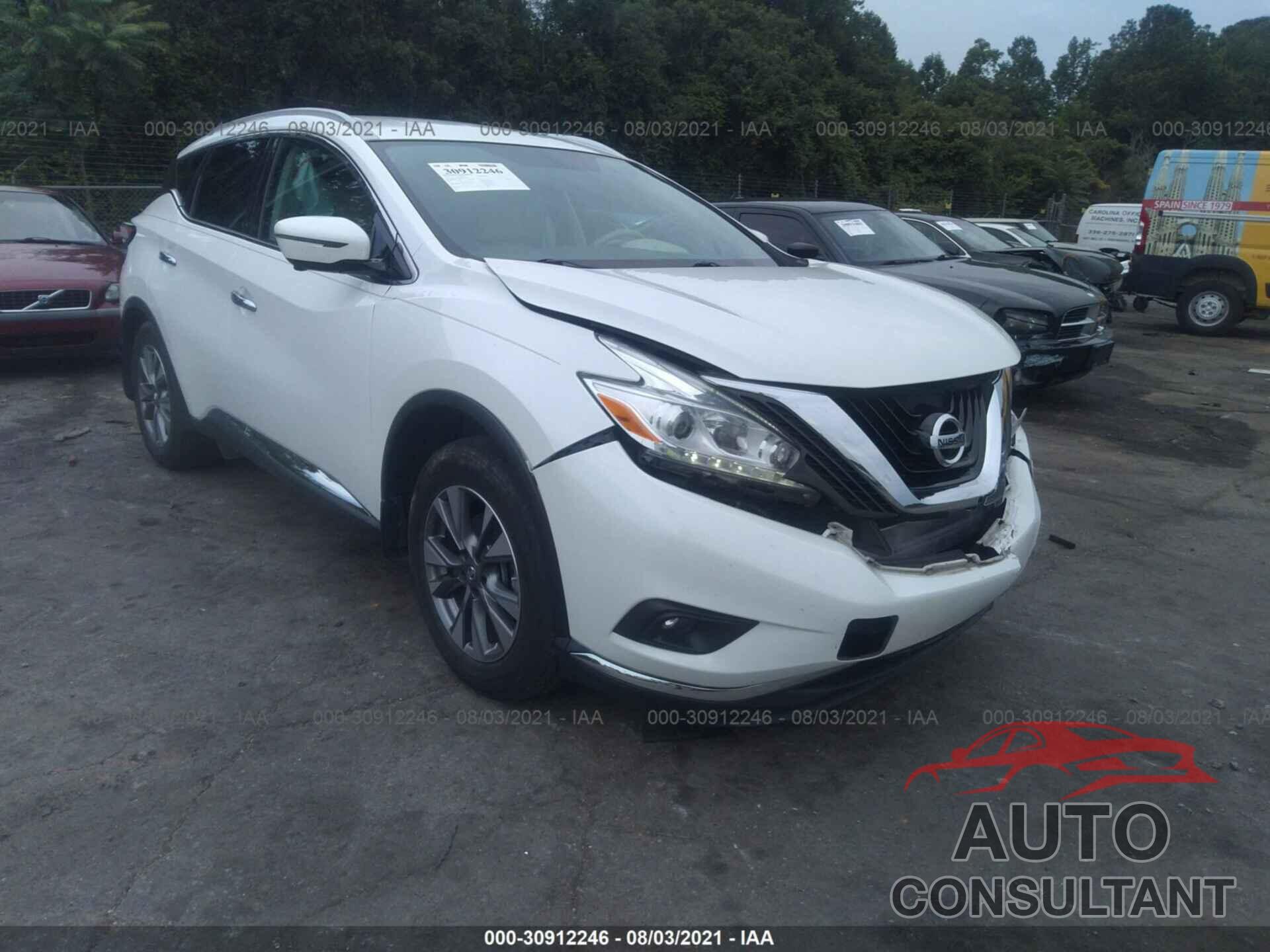 NISSAN MURANO 2016 - 5N1AZ2MH0GN119374