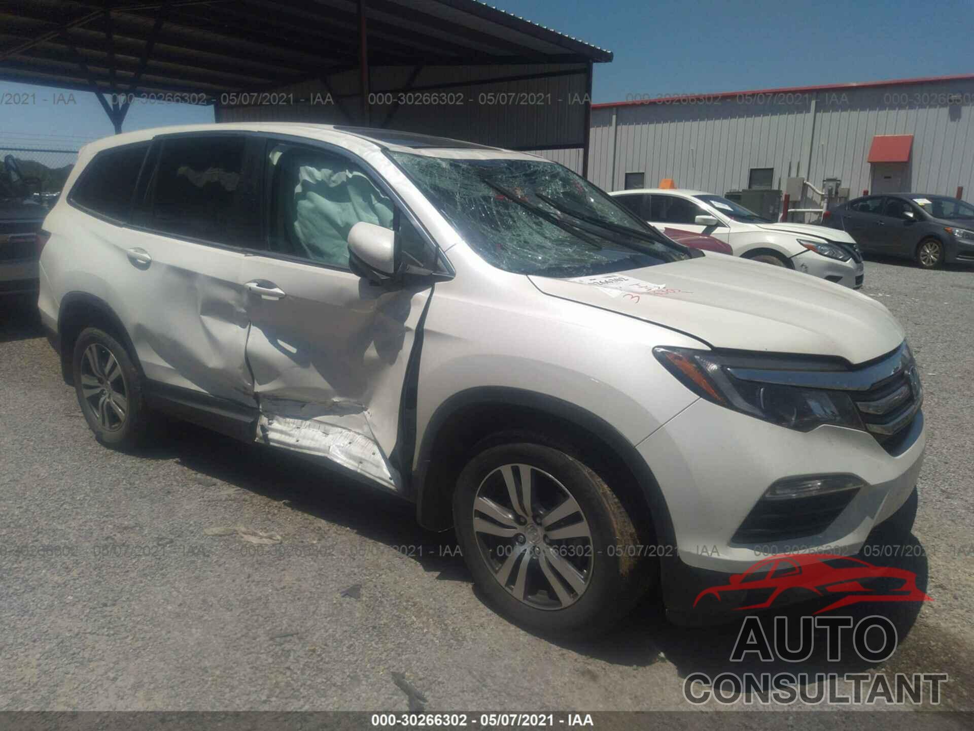 HONDA PILOT 2016 - 5FNYF5H54GB029060