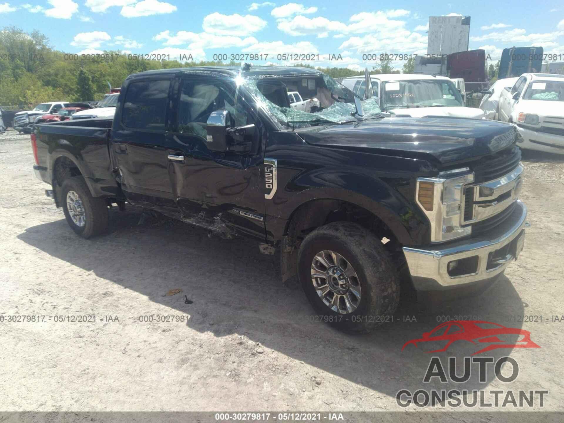 FORD SUPER DUTY F-250 SRW 2019 - 1FT7W2BT7KEE49214