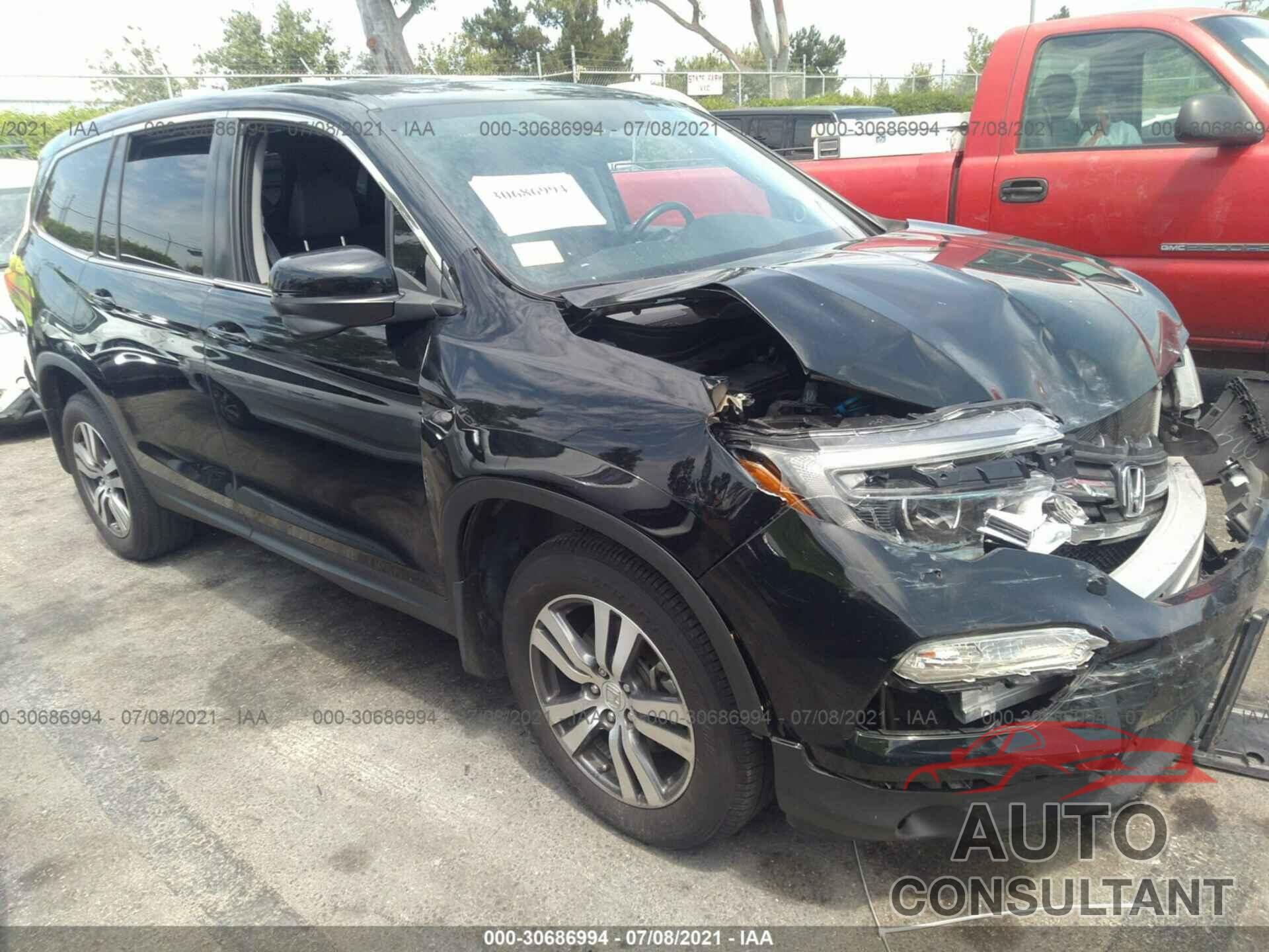 HONDA PILOT 2016 - 5FNYF5H53GB013299