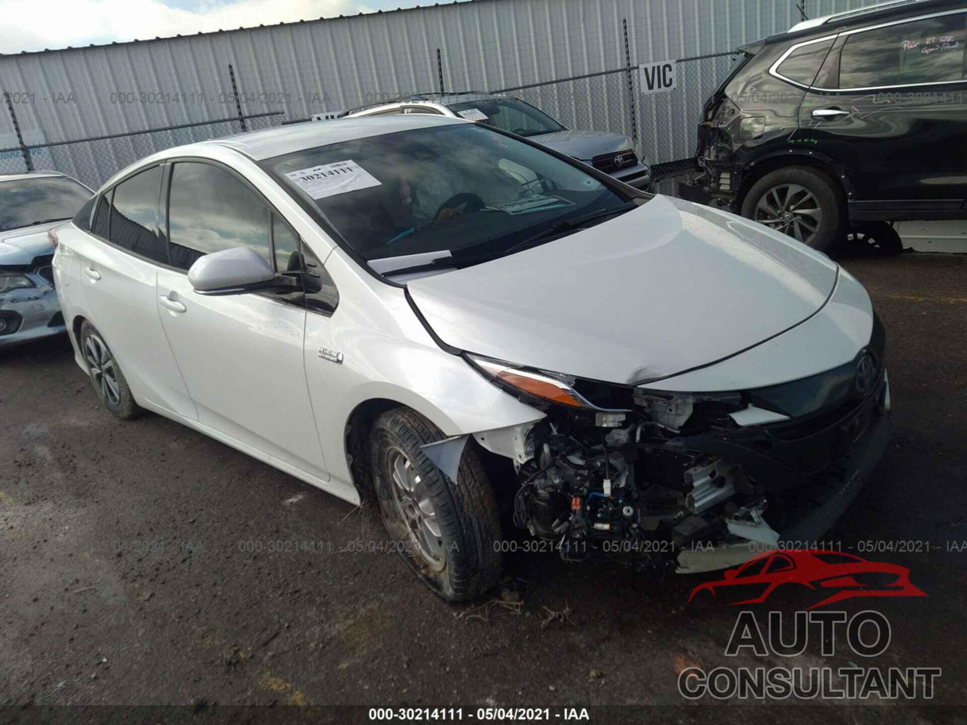 TOYOTA PRIUS PRIME 2017 - JTDKARFP7H3038690