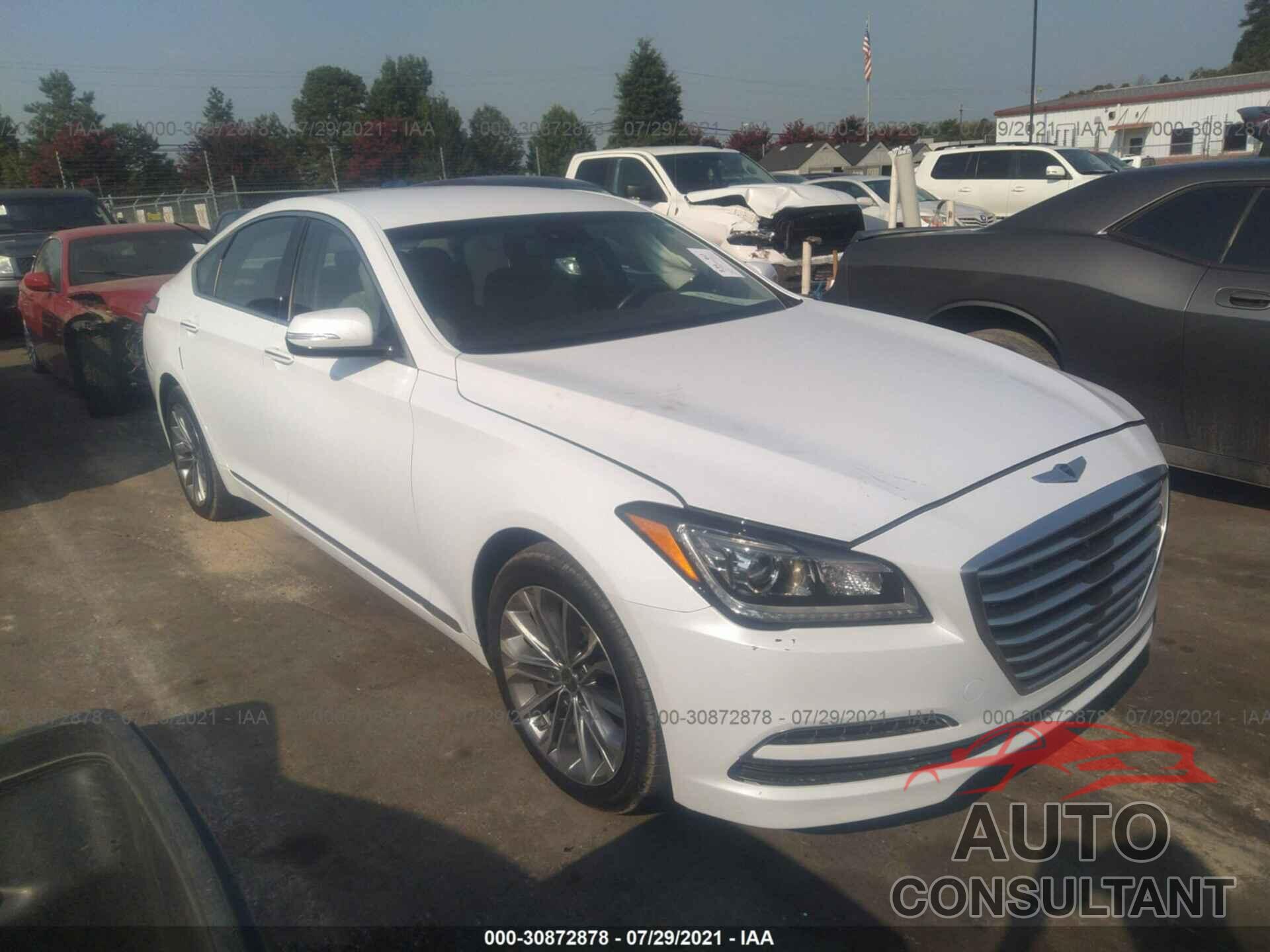 HYUNDAI GENESIS 2016 - KMHGN4JE2GU127722