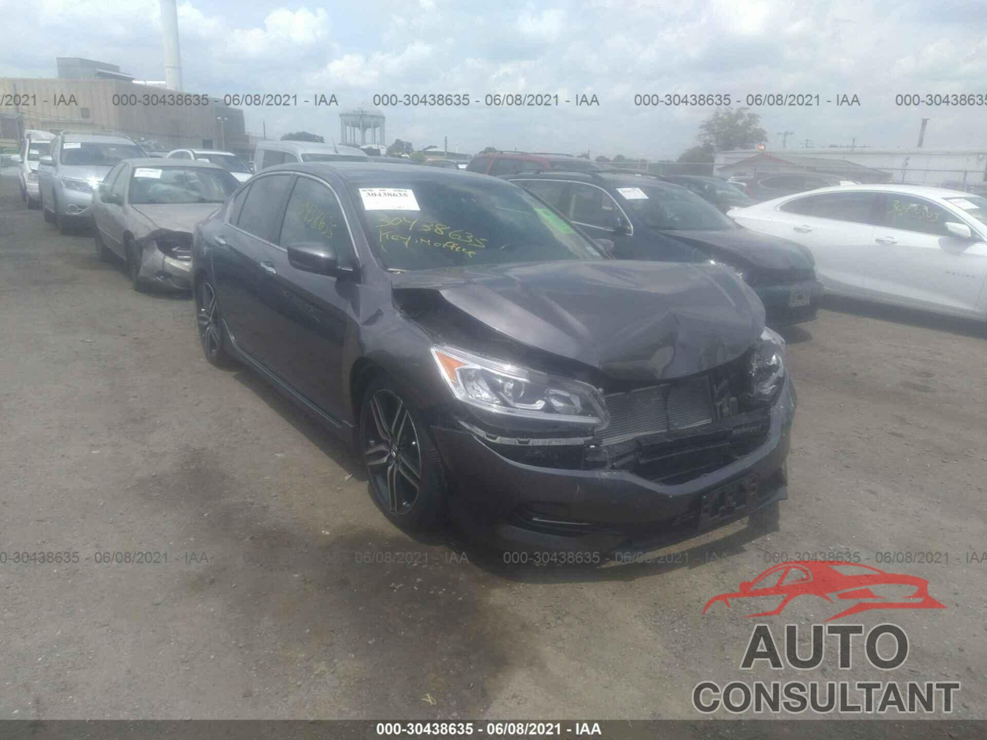 HONDA ACCORD SEDAN 2017 - 1HGCR2F5XHA092355