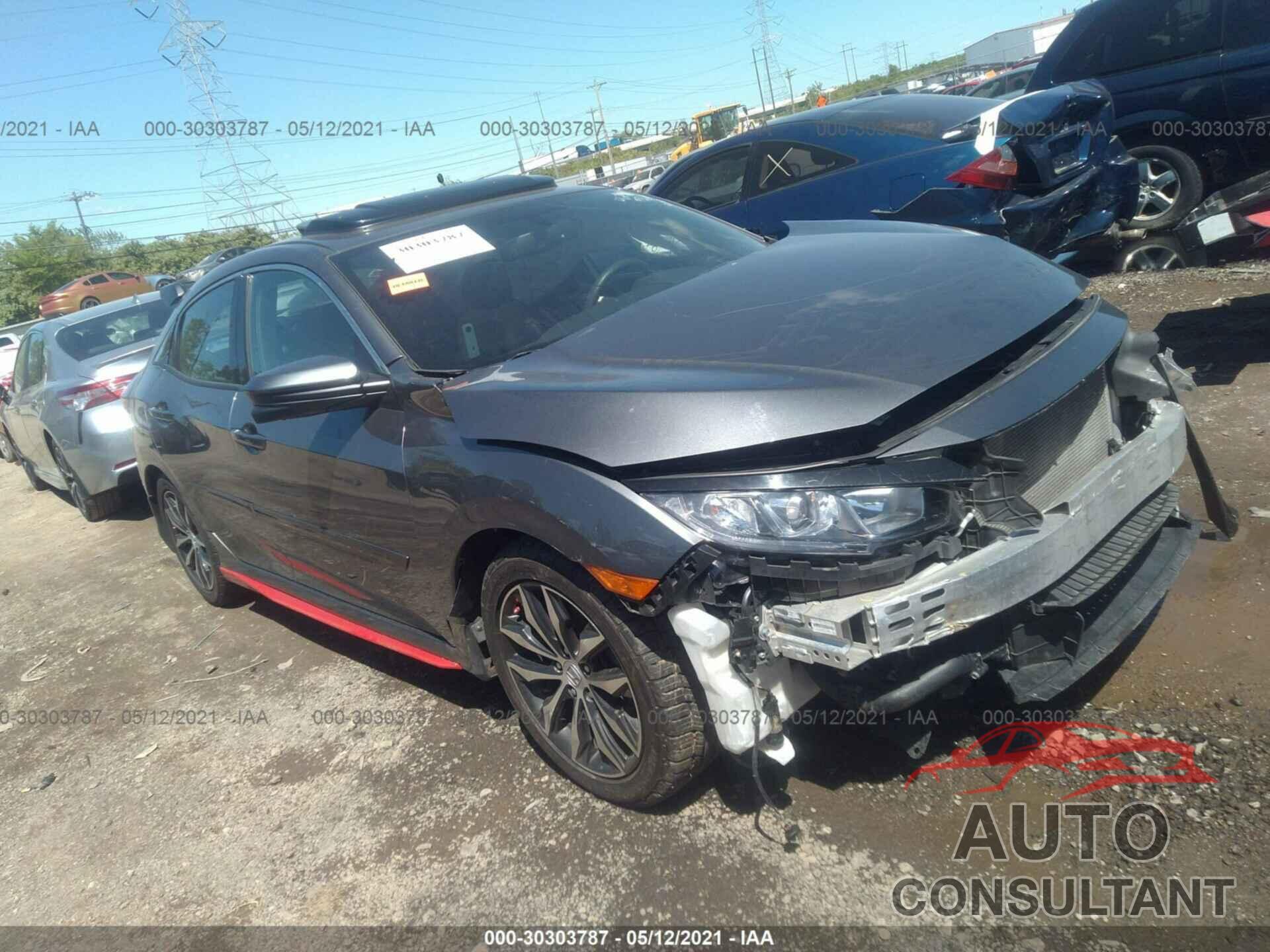 HONDA CIVIC HATCHBACK 2018 - SHHFK7H55JU204436