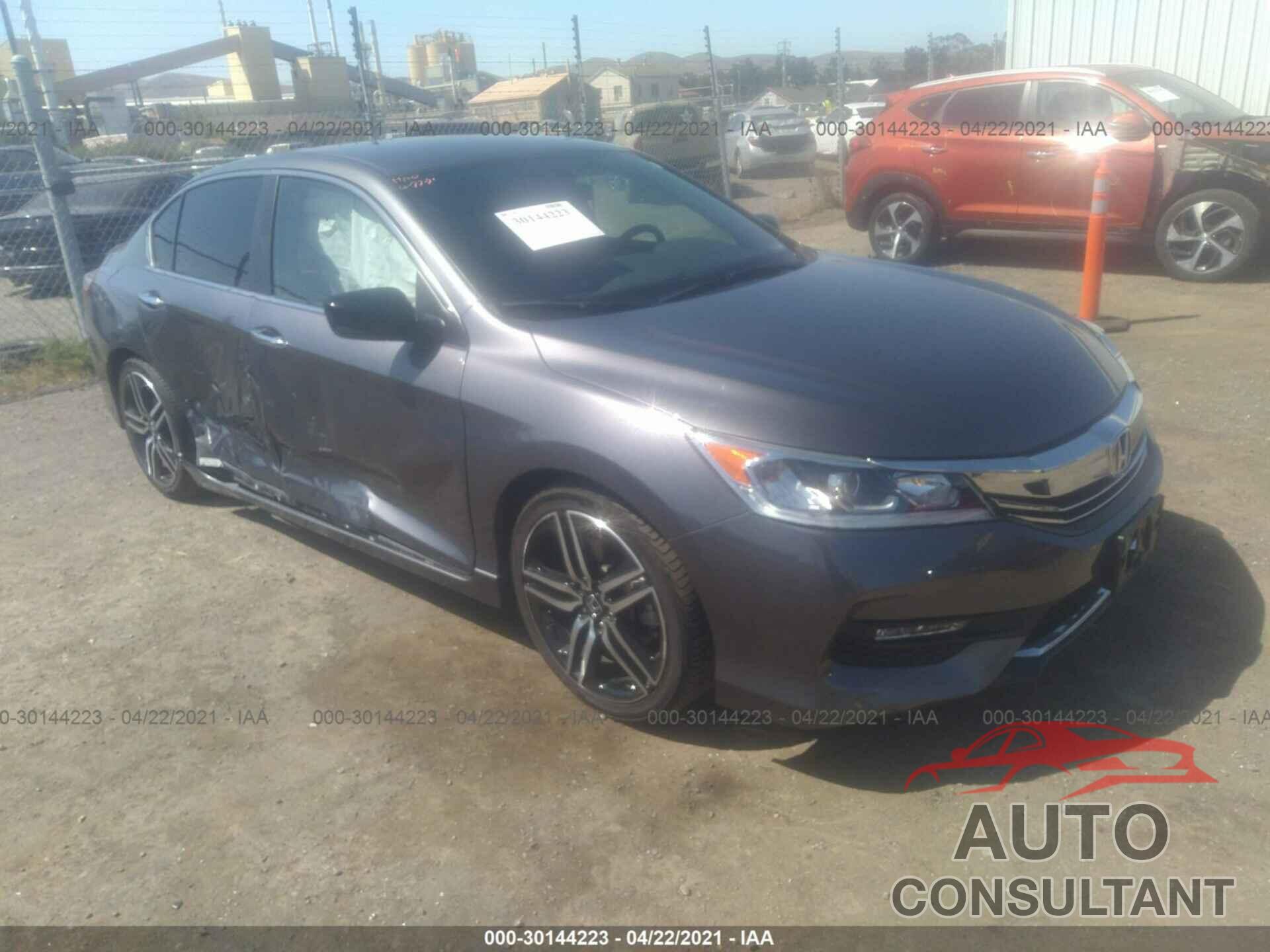 HONDA ACCORD SEDAN 2017 - 1HGCR2F59HA277318