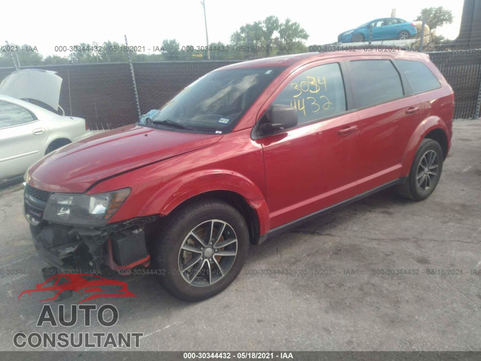 DODGE JOURNEY 2017 - 3C4PDCAB5HT607546