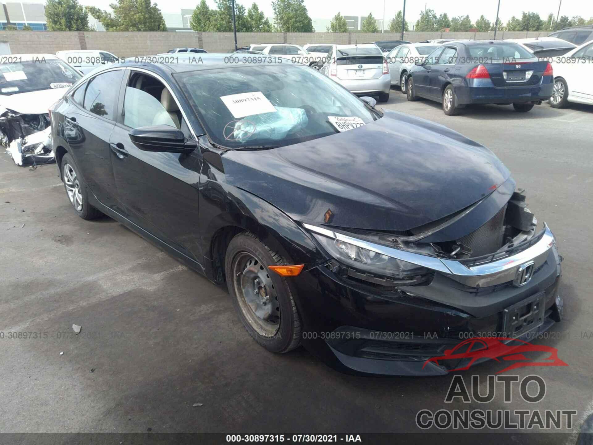 HONDA CIVIC SEDAN 2016 - 2HGFC2F54GH518183