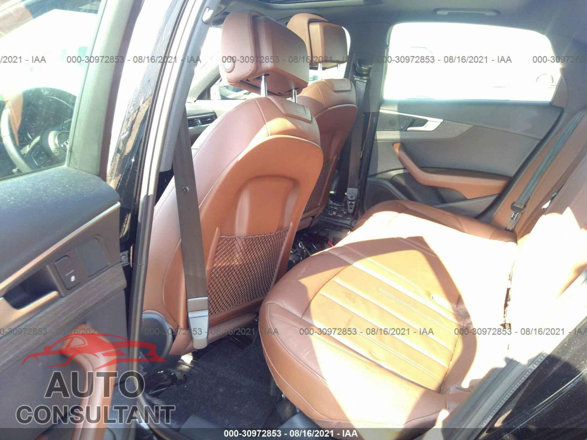 AUDI A4 2018 - WAUKMAF47JA068074
