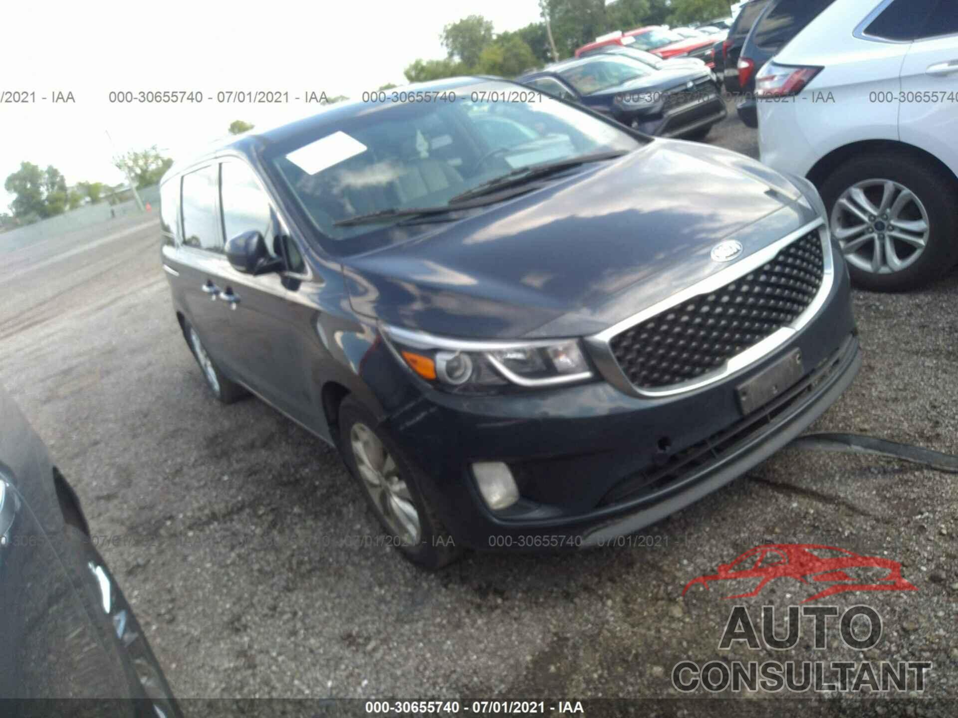 KIA SEDONA 2016 - KNDMC5C13G6185582