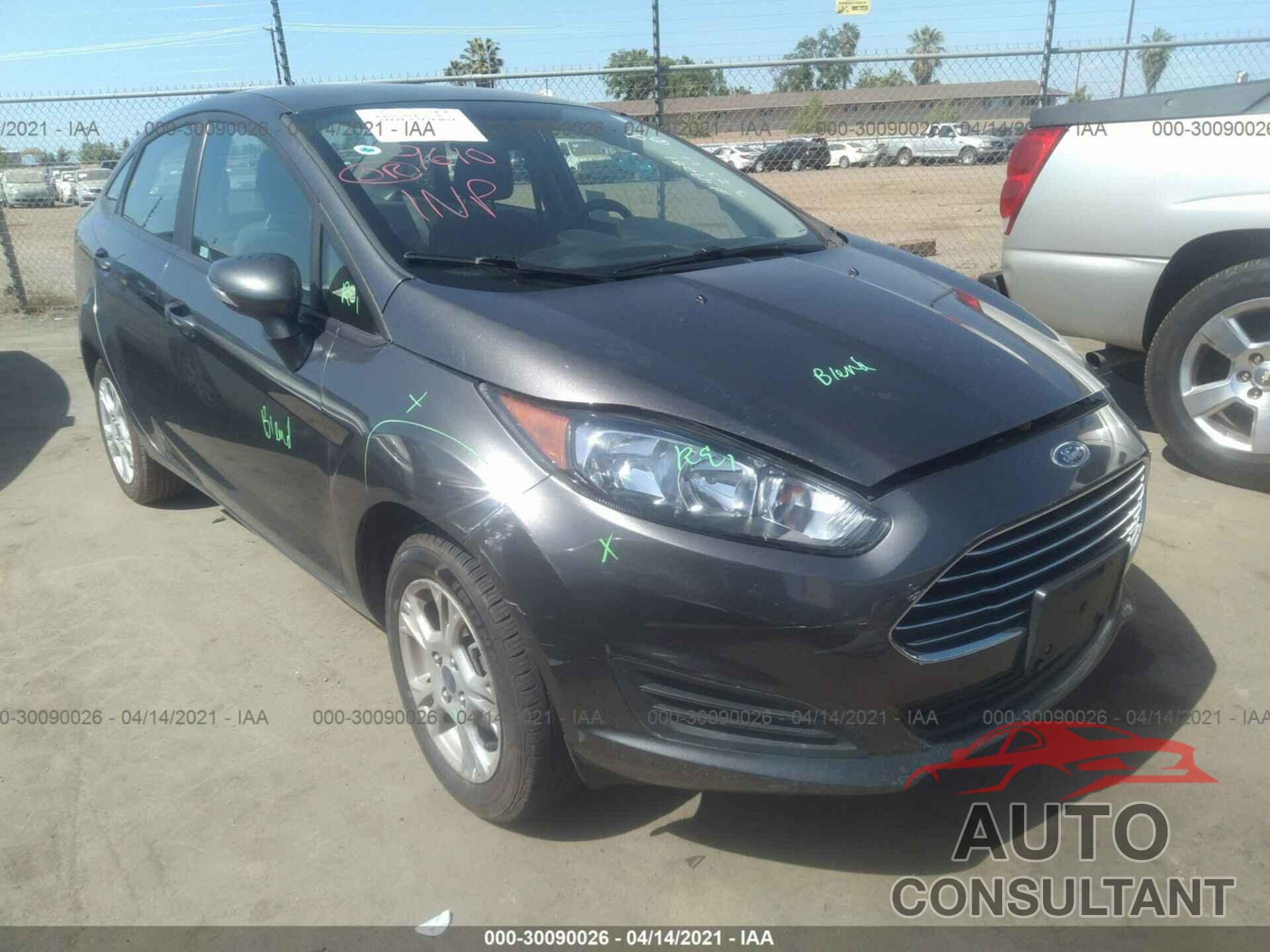 FORD FIESTA 2016 - 3FADP4BJ0GM165330