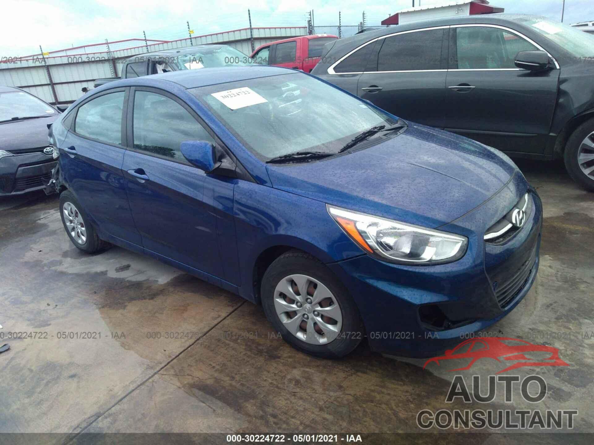 HYUNDAI ACCENT 2016 - KMHCT4AE6GU073944