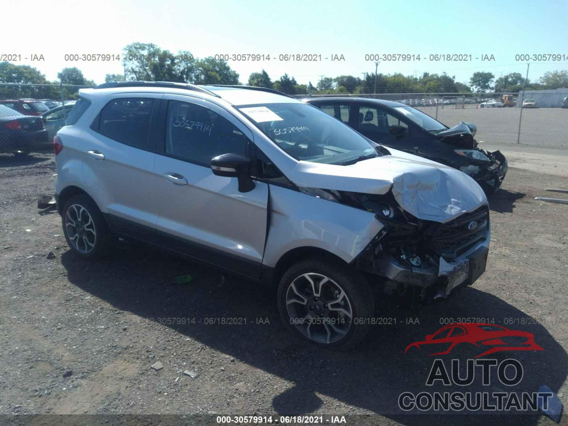 FORD ECOSPORT 2020 - MAJ6S3JL4LC327413