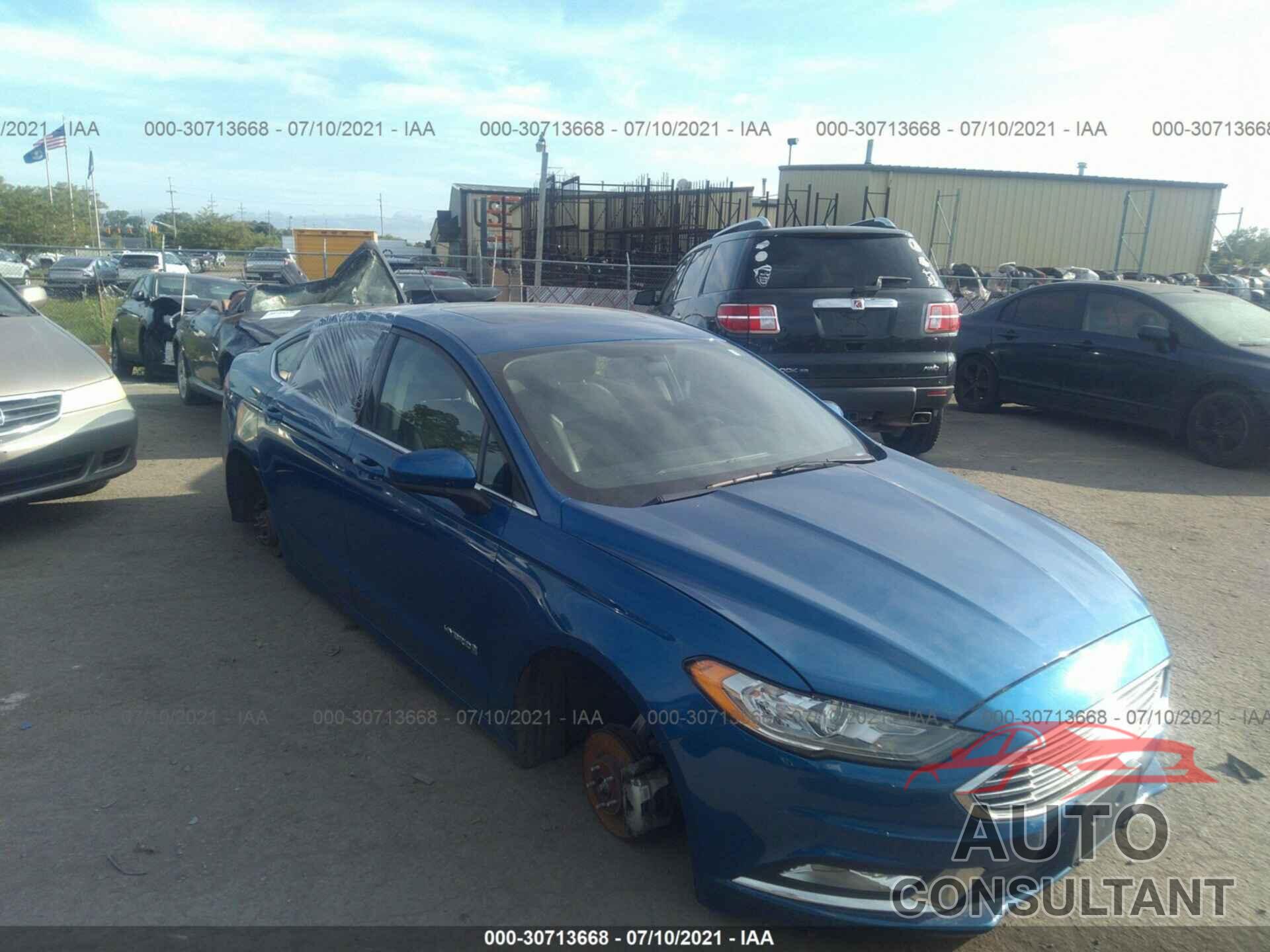 FORD FUSION HYBRID 2018 - 3FA6P0LU8JR234298