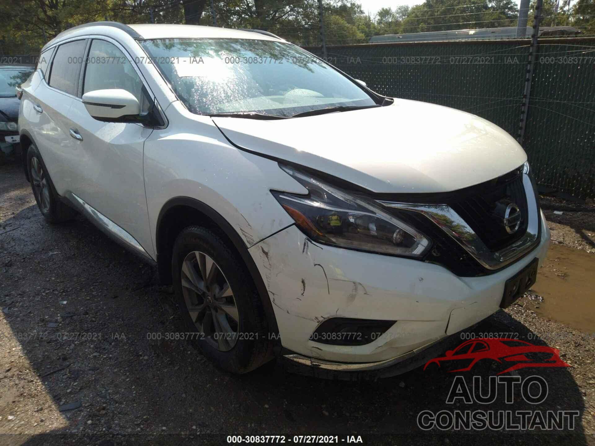 NISSAN MURANO 2018 - 5N1AZ2MH0JN199704